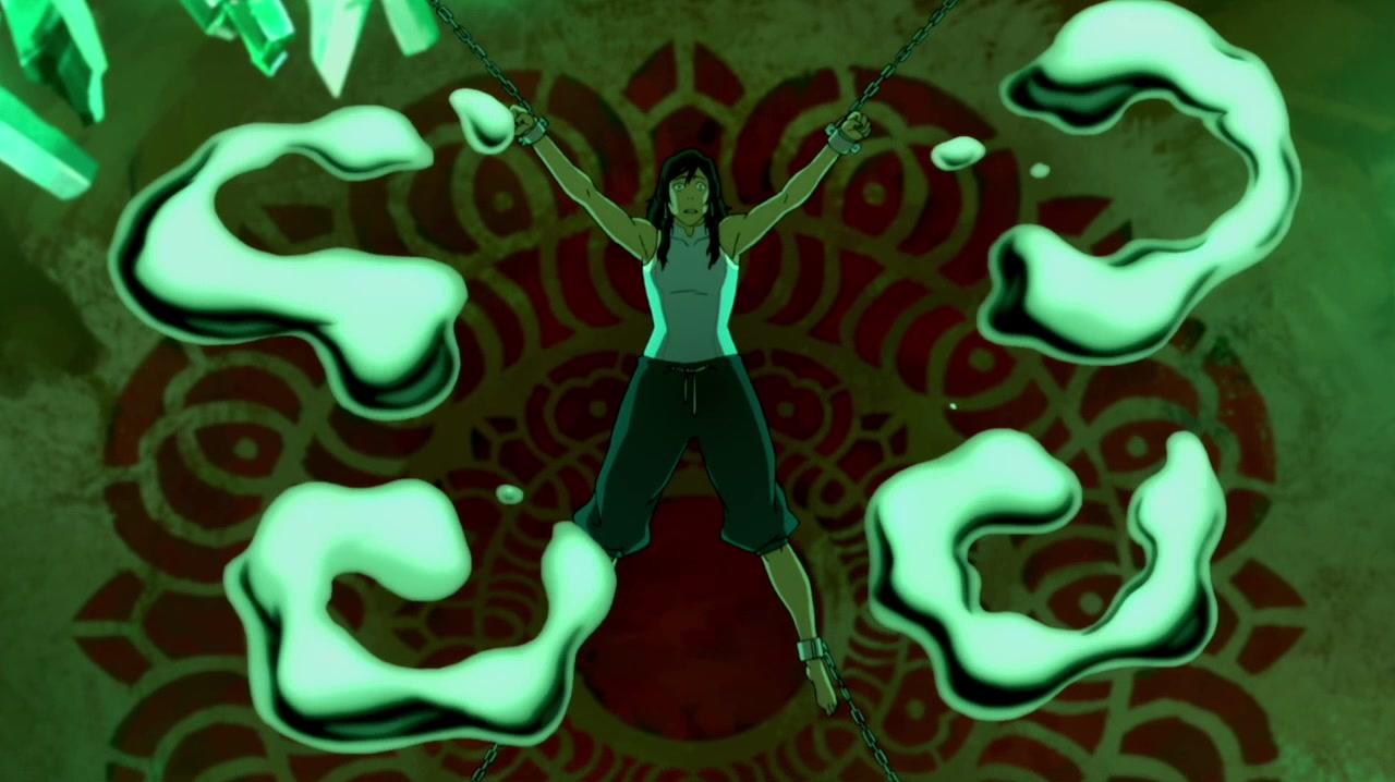 The Legend of Korra Season 3 Episode 13, "Venom of the Red Lotus"