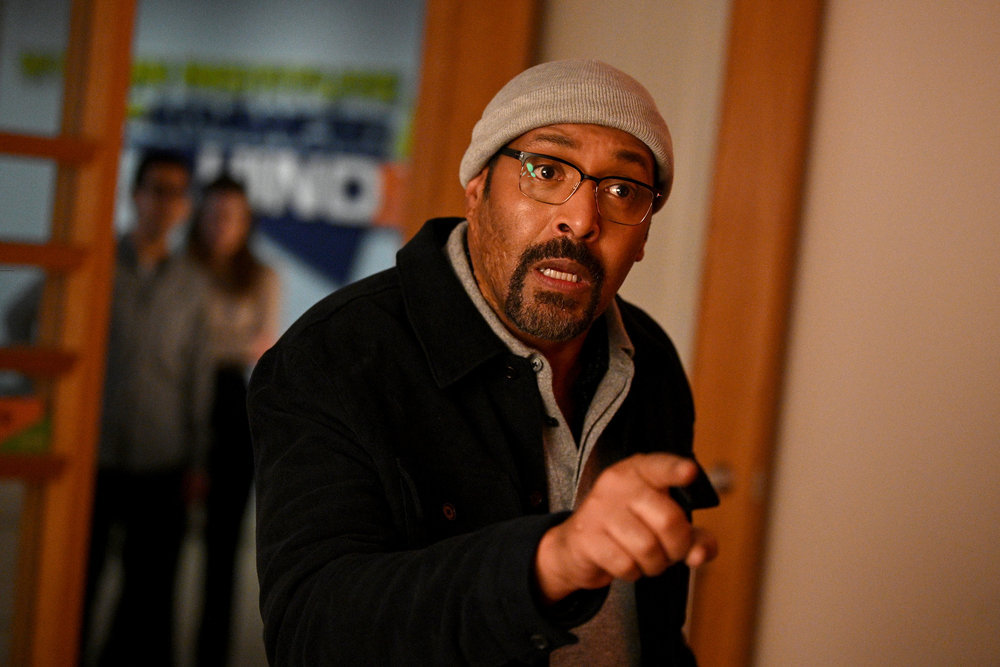 Still from the Irrational Season 1 Episode 10 of Jesse L. Martin as Alec Mercer.