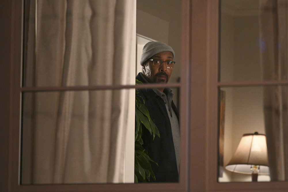 Still from The Irrational Season 1 Episode 10 of Jesse L. Martin as Alec Mercer.