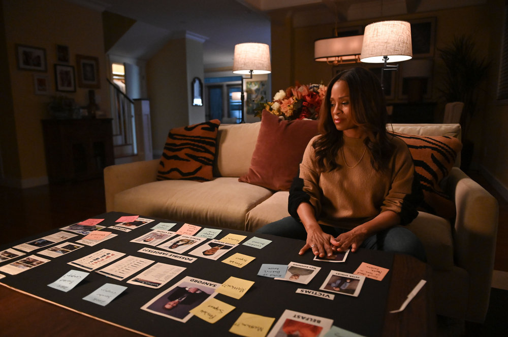 Still from The Irrational Season 1 Episode 11 of Maahra Hill as Marisa.