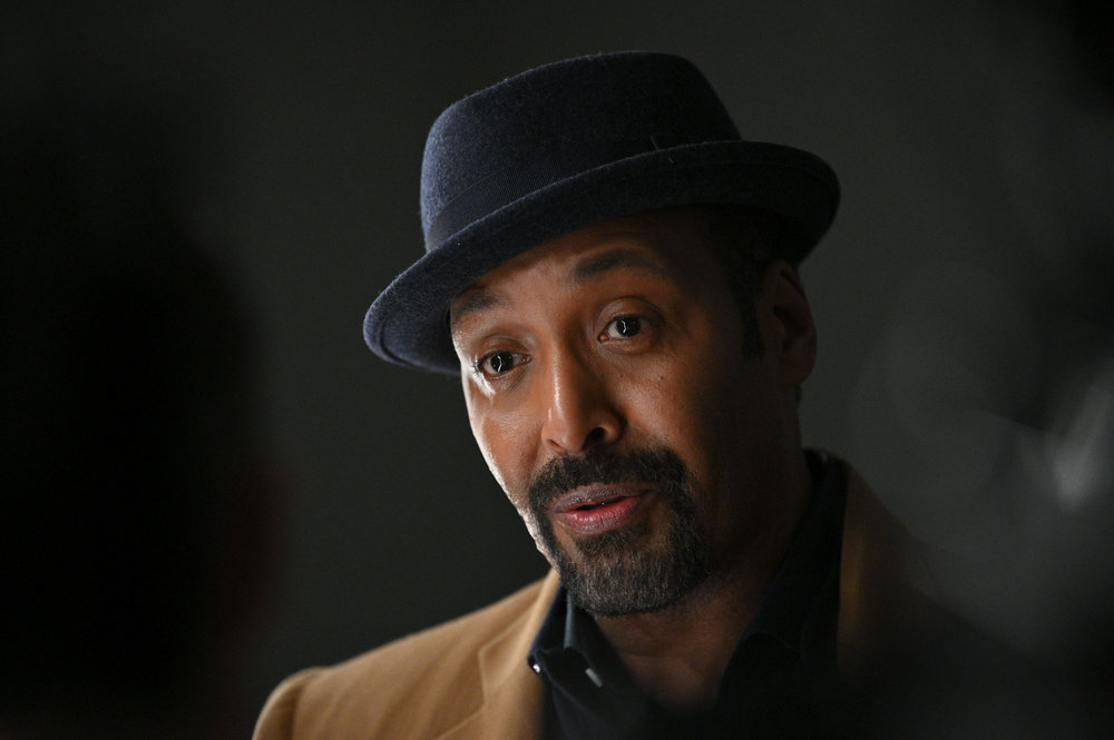 Still from The Irrational Season 1 Episode 11 of Jesse L. Martin as Alec Mercer.
