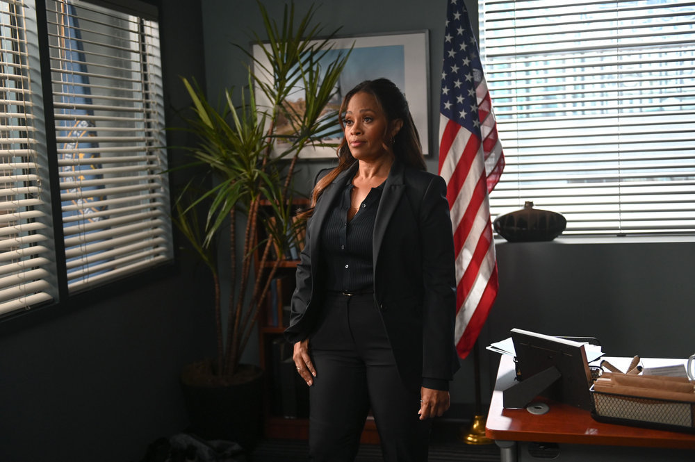Still from the Irrational Season 1 Episode 11 of Maahra Hill as Marisa.
