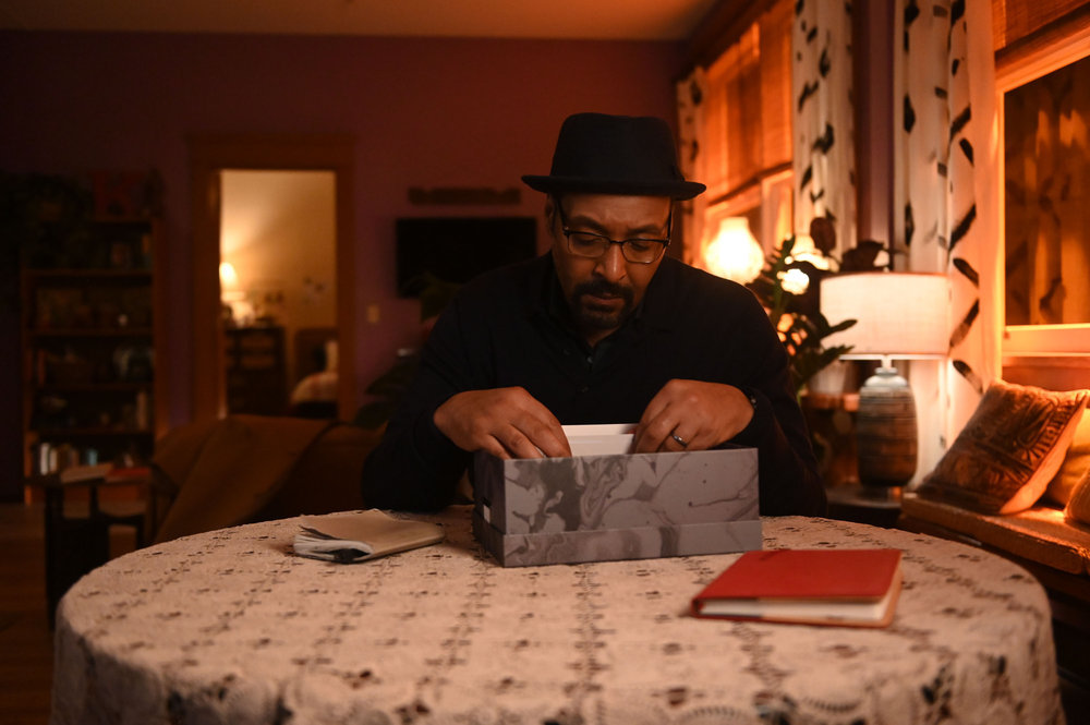 Still from The Irrational Season 1 Episode 11 of Jesse L. Martin as Alec Mercer.