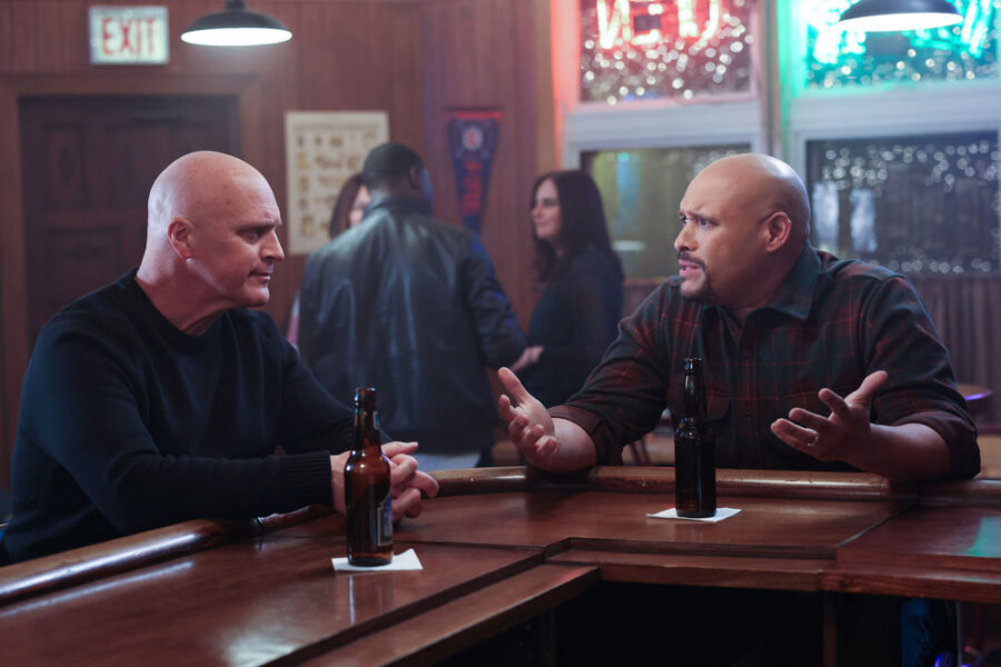 Randy Flagler as Capp, Joe Minoso as Joe Cruz Chicago Fire Season 12