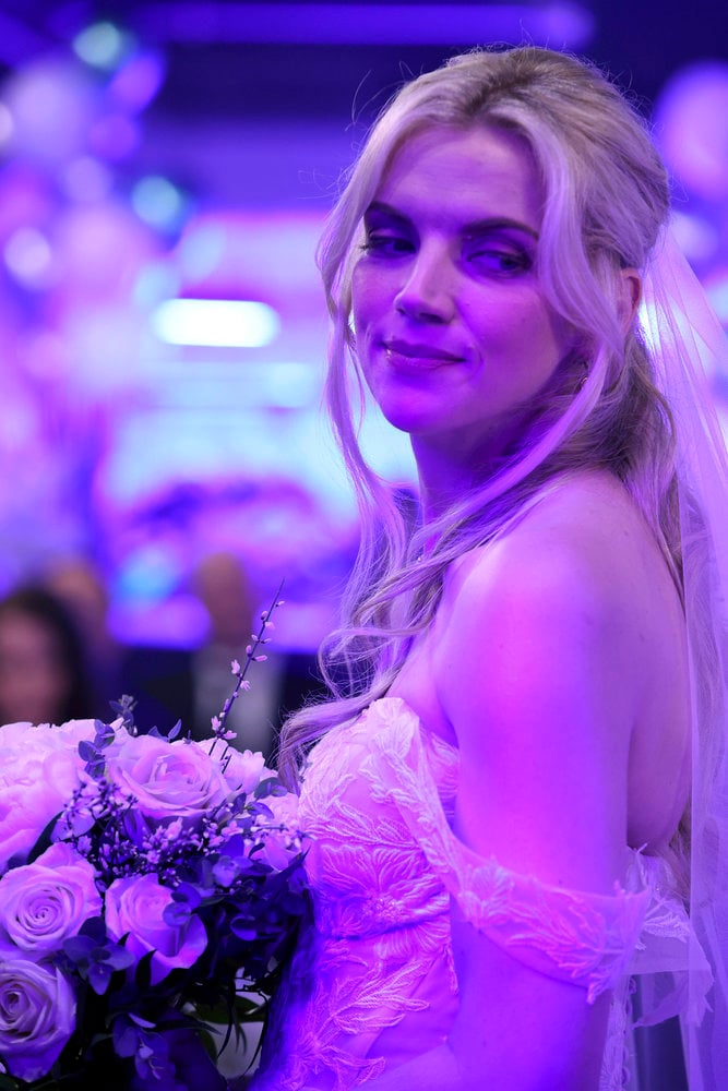 Chicago Fire Season 12 Episode 6 - Port in the Storm - Kara Killmer as Sylvie Brett, wedding dress photo | Tell-Tale TV Chicago Fire Season 12 Episode 6 - Port in the Storm - Kara Killmer as Sylvie Brett, wedding dress photo - Kara Killmer farewell episode
