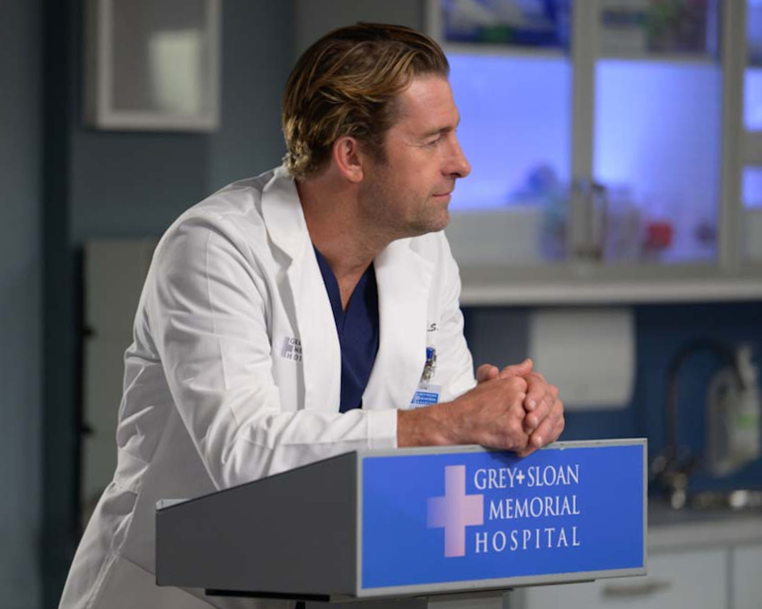 SCOTT SPEEDMAN as Nick Marsh - GREY'S ANATOMY Season 20 Episode 1 -We've Only Just Begun