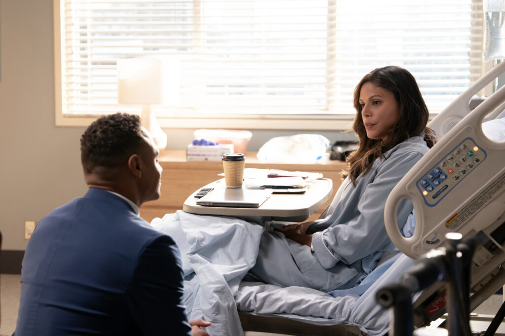 Station 19 Season 7 Episode 1 - hospital bed - MERLE DANDRIDGE