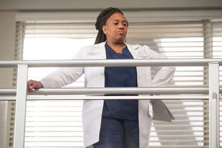 Bailey looking at the interns on Grey's Anatomy Season 20 Episode 2, "Keep the Family Close" Preview — Grey’s Anatomy Season 20 Episode 2: Bailey’s Doing What She Does Best (Photos) Bailey looking at the interns on Grey's Anatomy Season 20 Episode 2, "Keep the Family Close"