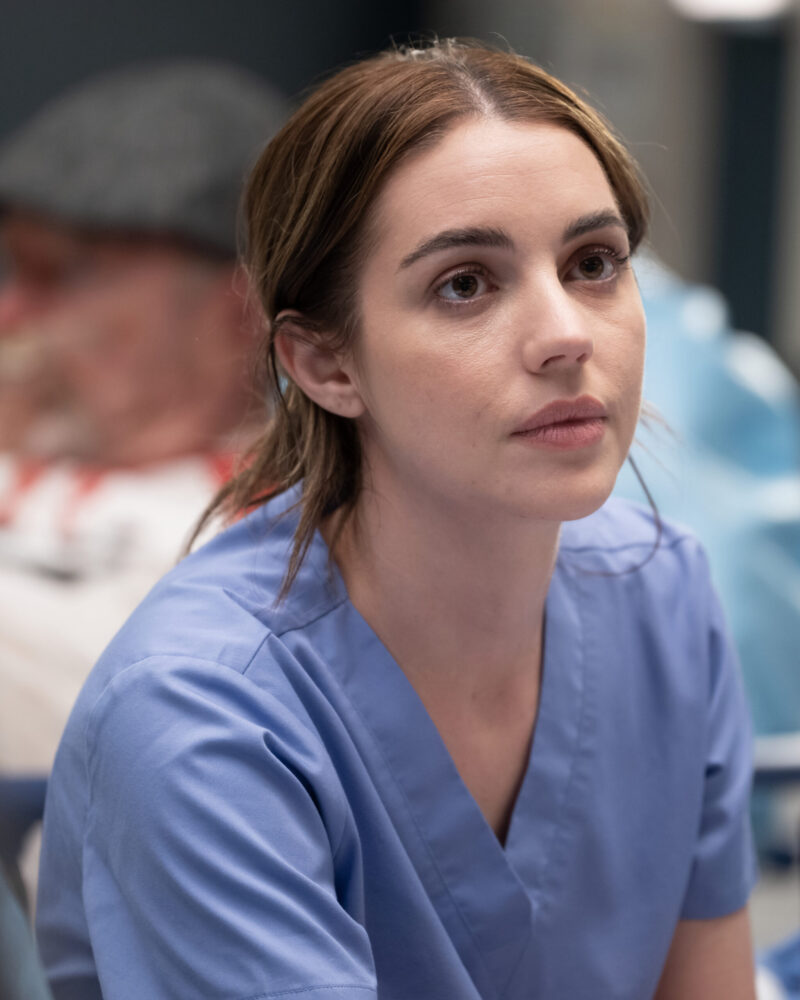 ADELAIDE KANE as Jules Millin on Grey's Anatomy Season 20 Episode 2, "Keep the Family Close."