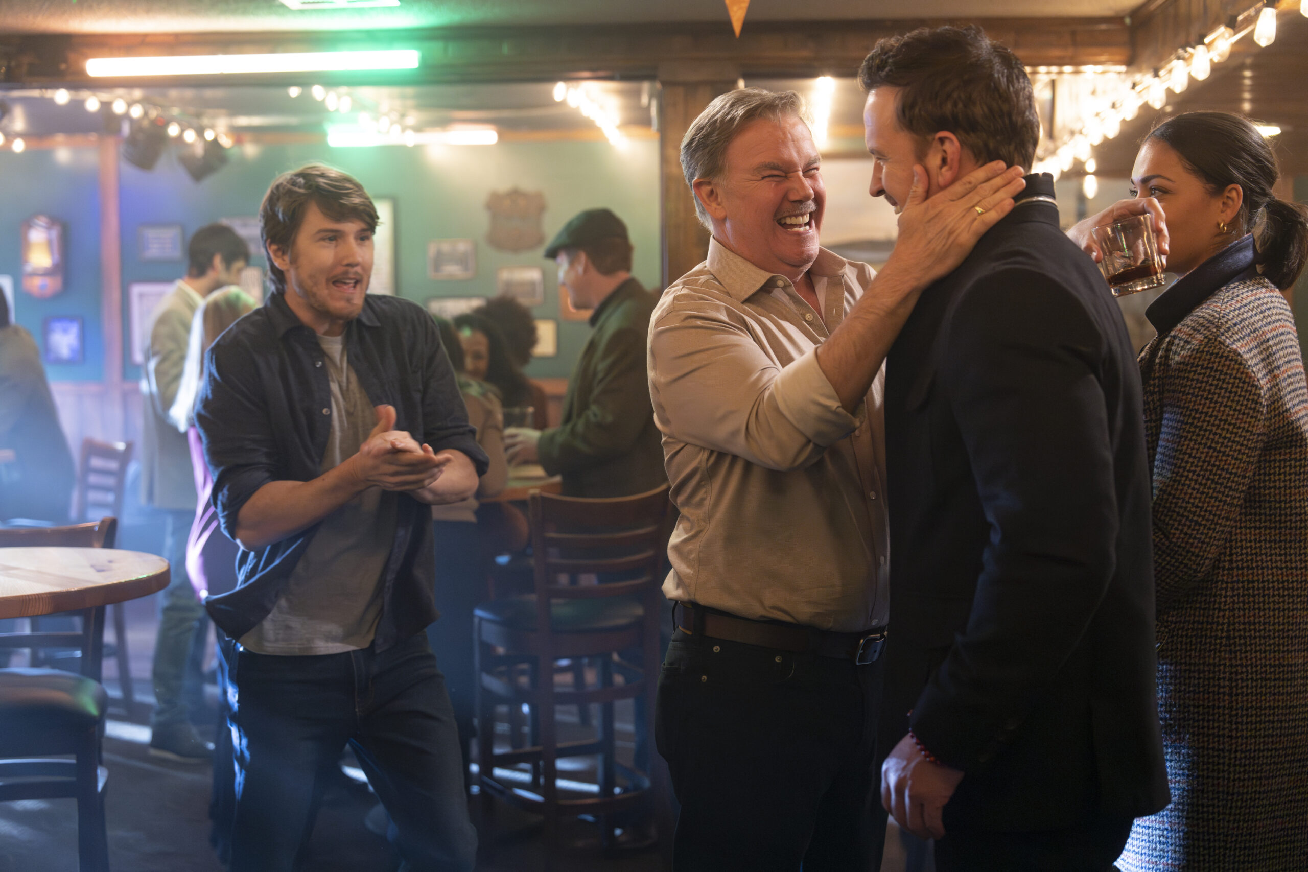 Station 19 Season 7 Episode 2, "Good Grief" -- SPENCER TREAT CLARK, SPENCER GARRETT, JOSH RANDALL, BARRETT DOSS | Tell-Tale TV Station 19 Season 7 Episode 2, "Good Grief" -- SPENCER TREAT CLARK, SPENCER GARRETT, JOSH RANDALL, BARRETT DOSS