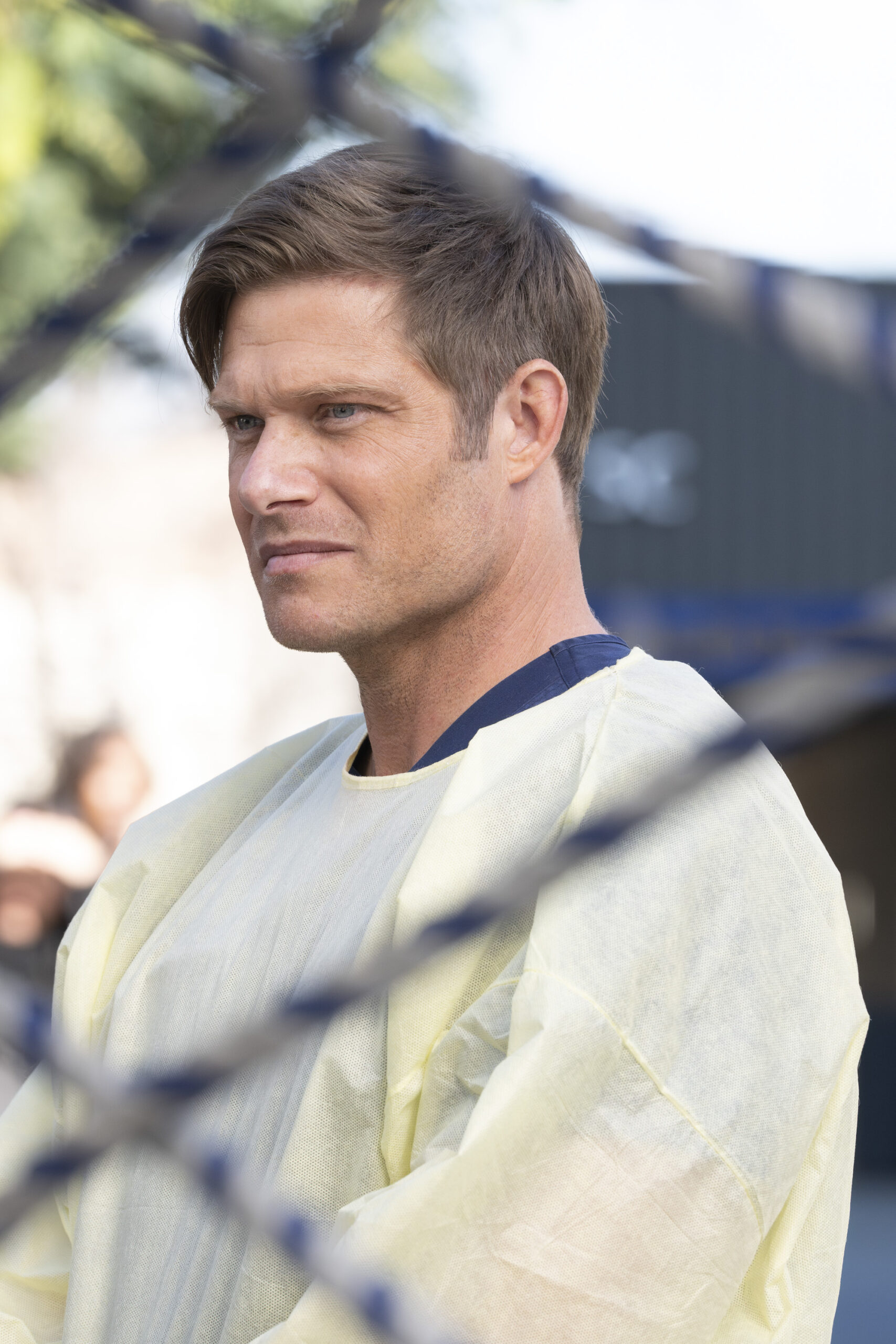 Chris Carmack as Link on Grey's Anatomy Season 20 Episode 3, "Walk the Ocean" (Disney/Anne Marie Fox)