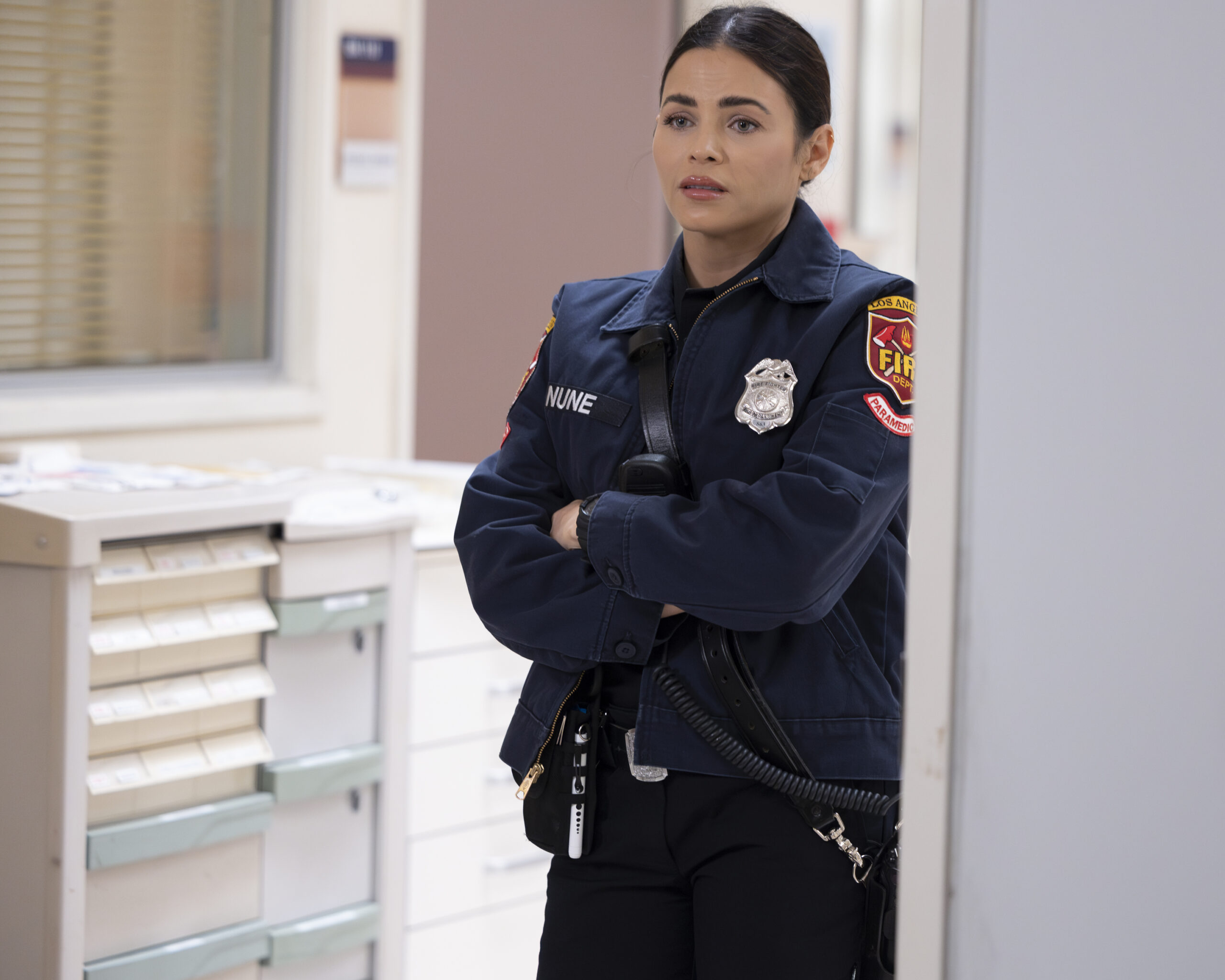 The Rookie Season 6 Episode 5, "The Vow" -- JENNA DEWAN | Tell-Tale TV The Rookie Season 6 Episode 5, "The Vow" -- JENNA DEWAN