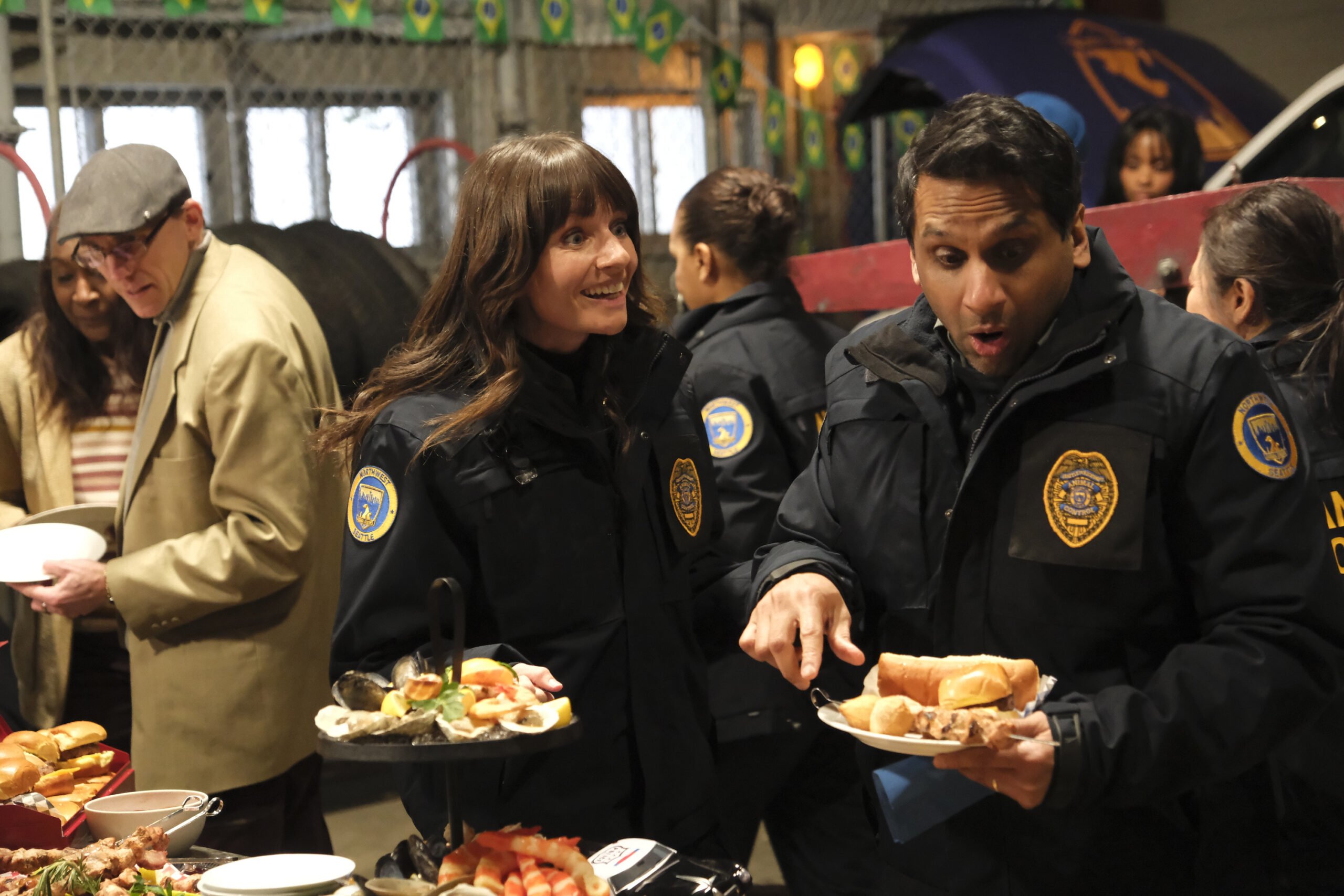 Animal Control Season 2 Episode 4, "Big Dogs and Mini Horses" -- GRACE PALMER, RAVI PATEL