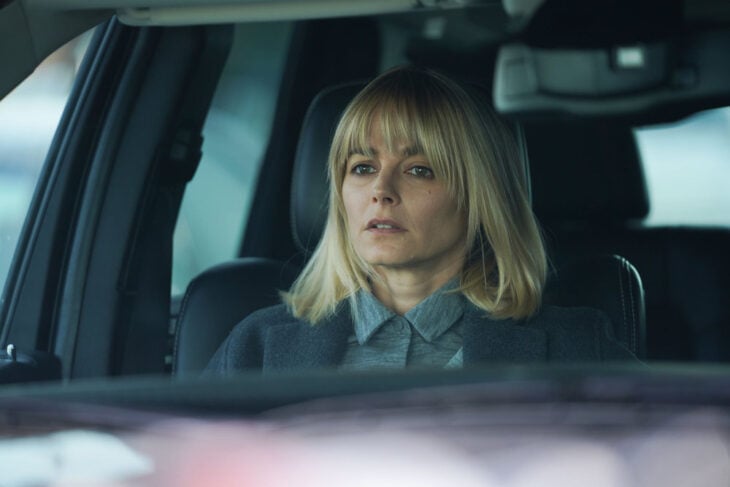 Chicago P.D. - Season 11 Episode 8 Bojana Novakovic as Josephine Petrovic sits in a car looking unnerved.
