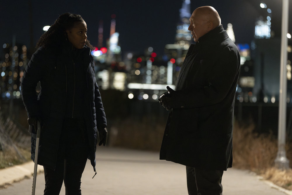 Law & Order: Organized Crime – Season 4 Law & Order: Organized Crime Season 4 Episode 7 Review: Original Sin Law & Order: Organized Crime - Season 4 Episode 7. Danielle Moné Truitt as Sergeant Ayanna Bell, Dann Florek as Donald Cragen meeting in secret at night