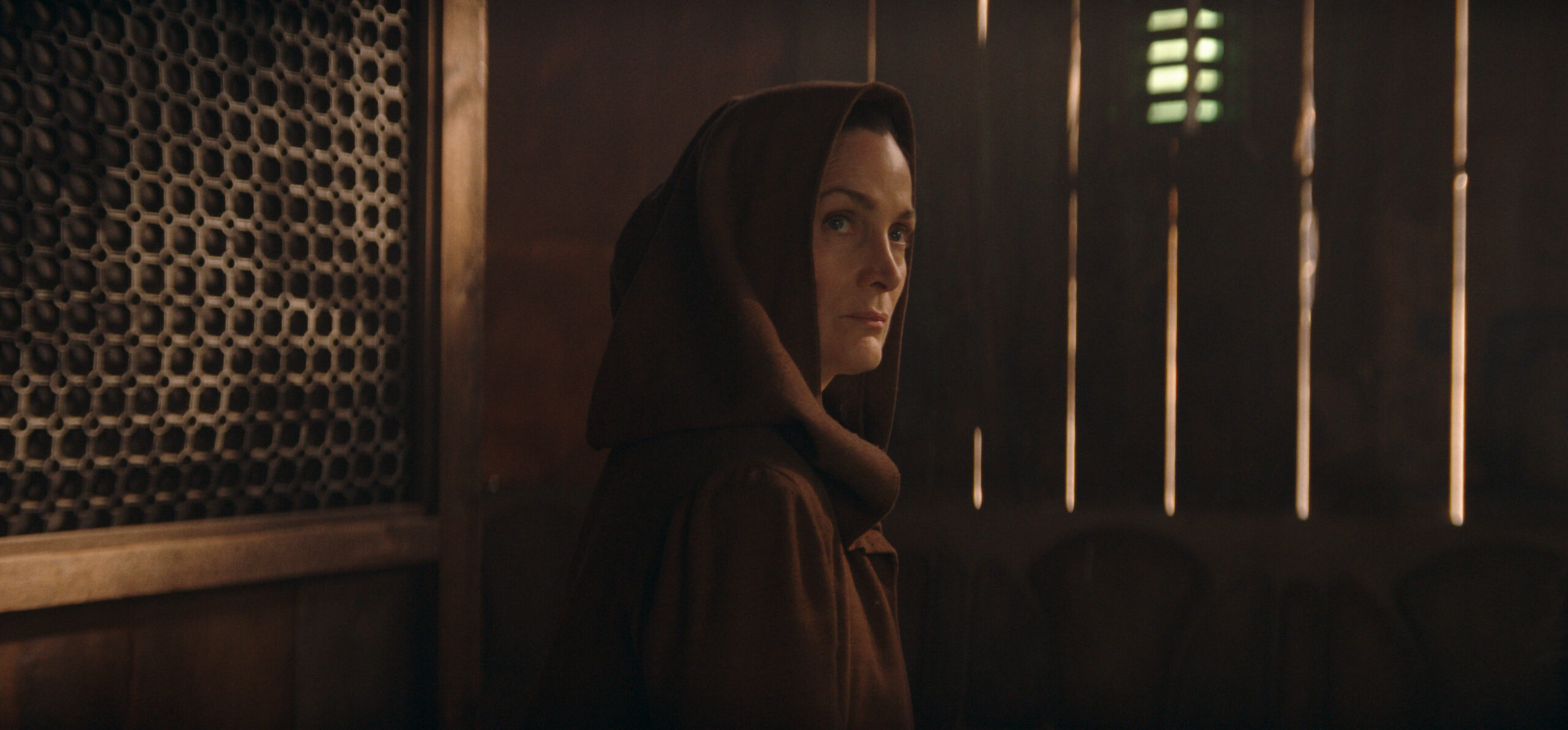 THE ACOLYTE -- Carrie-Anne Moss as Master Indara