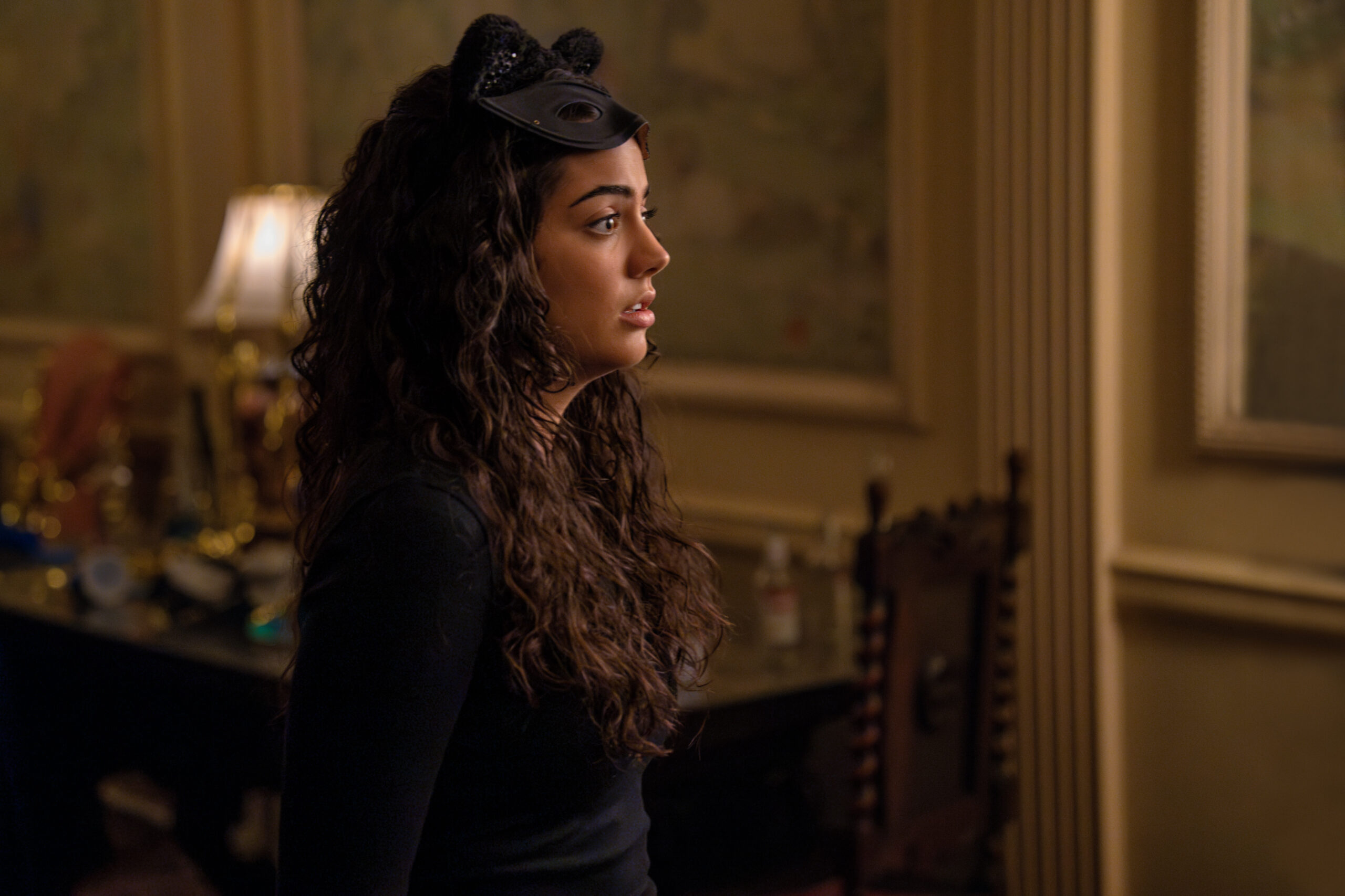 Sadie Laflamme-Snow as Alice, wearing cat ears, The Way Home Season 2 Episode 8 titled "Lose Yourself"