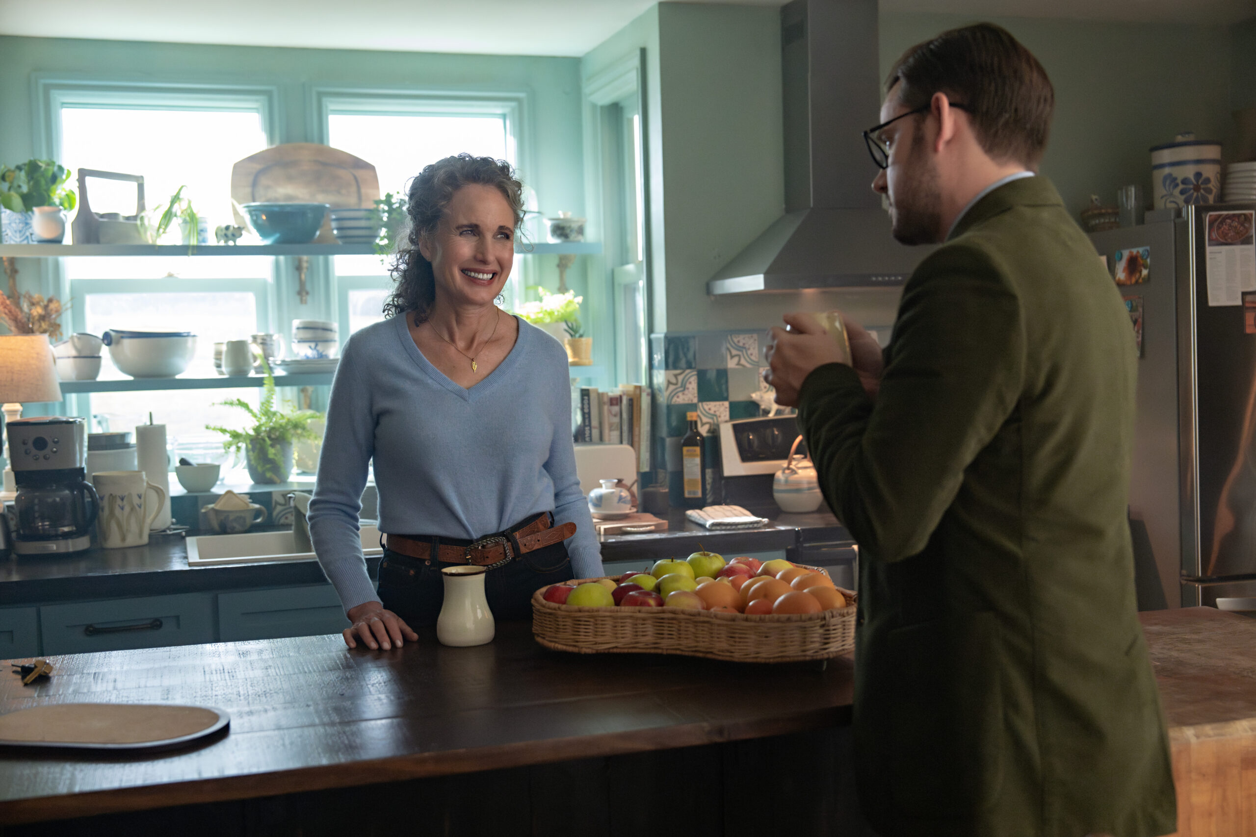 Andie MacDowell as Del, Evan Williams as Elliot, The Way Home Season 2 Episode 8