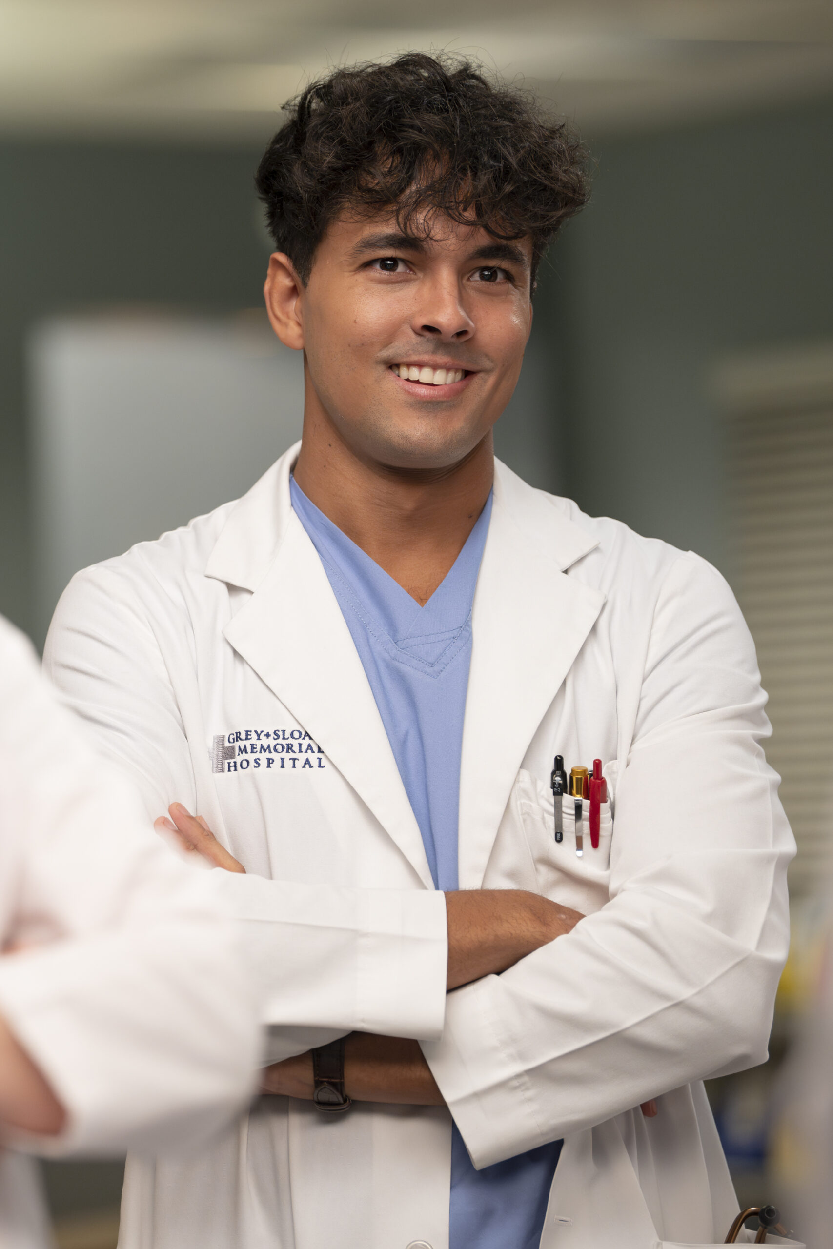 NIKO TERHO as Lucas Adams Grey's Anatomy Season 20 Episode 4