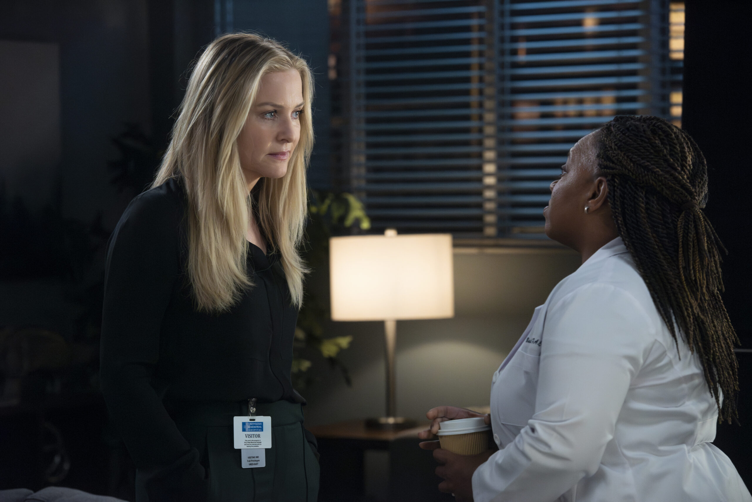 Arizona and Bailey on Grey's Anatomy Season 20 Episode 4