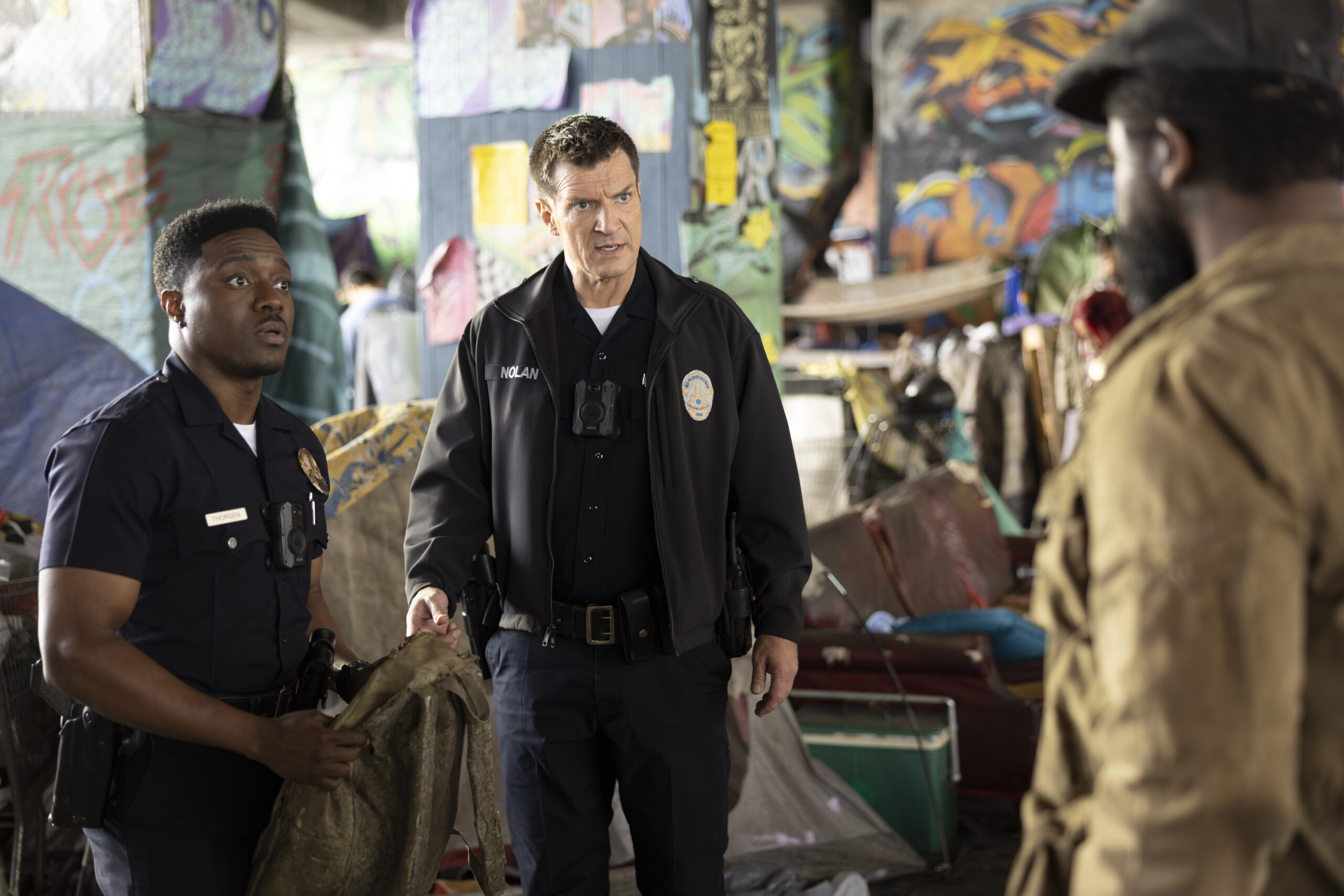 The Rookie Season 6 Episode 6, "Secrets and Lies" -- TRU VALENTINO, NATHAN FILLION | Tell-Tale TV The Rookie Season 6 Episode 6, "Secrets and Lies" -- TRU VALENTINO, NATHAN FILLION