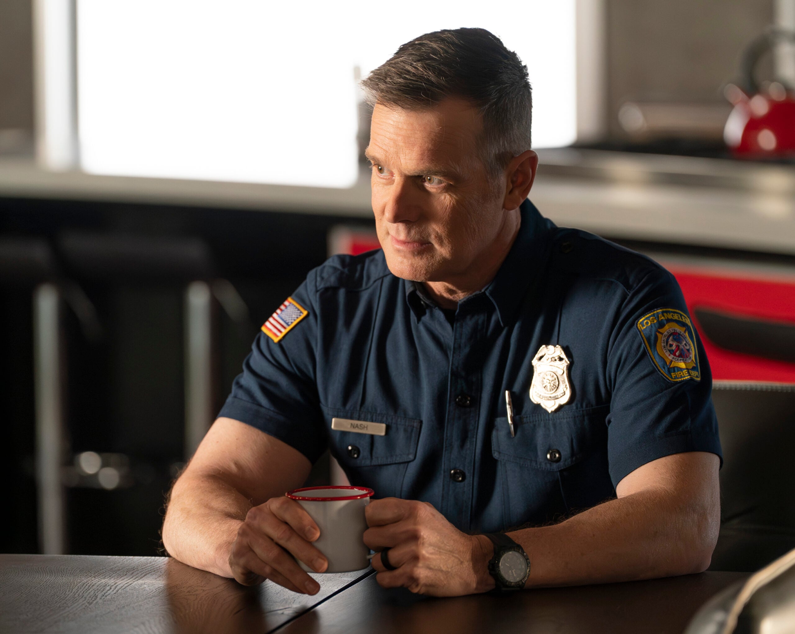9-1-1 Season 7 Episode 5, "You Don't Know Me" -- PETER KRAUSE