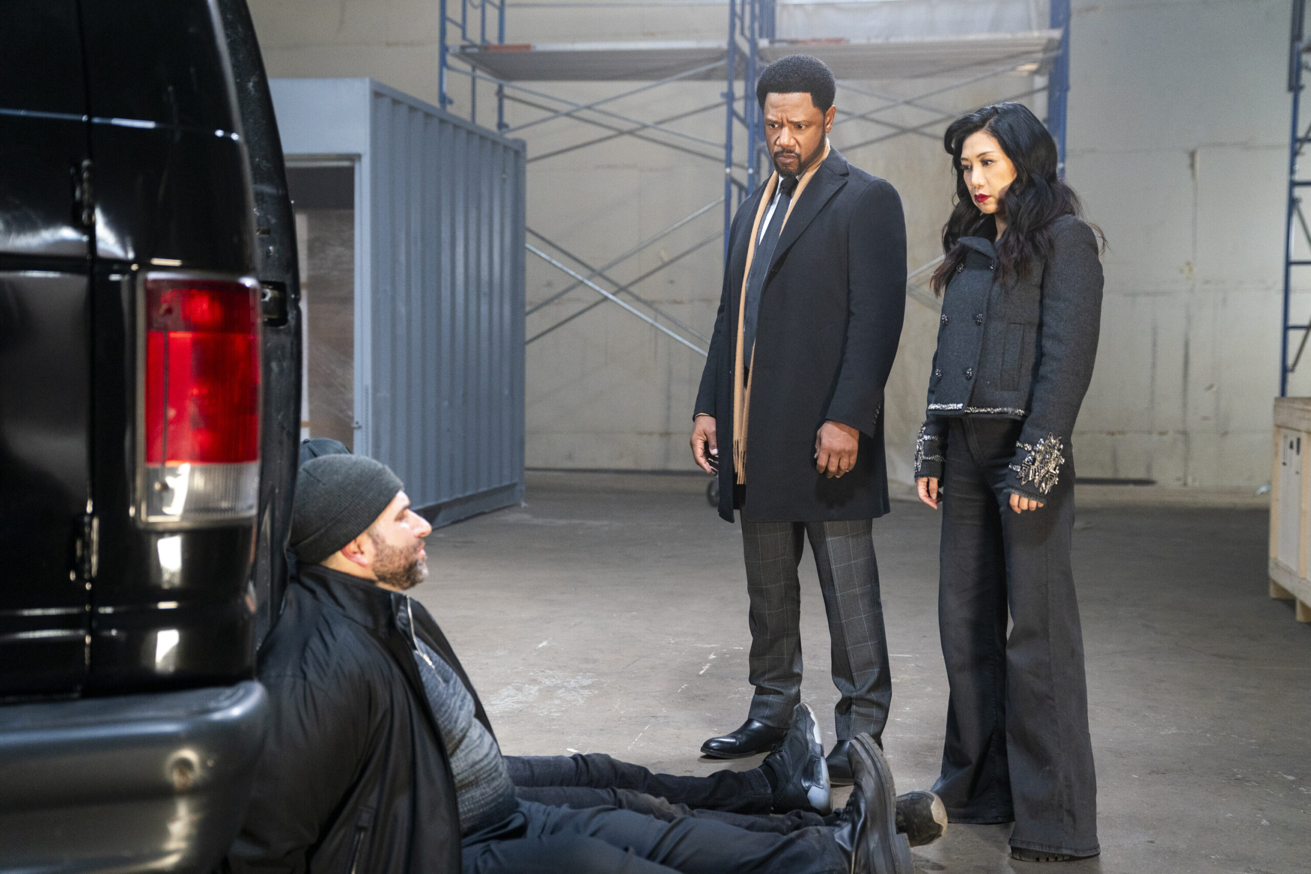 “Legendary” – THE EQUALIZER, Pictured (L-R): Tory Kittles as Detective Marcus Dante and Liza Lapira as Melody “Mel” Bayani