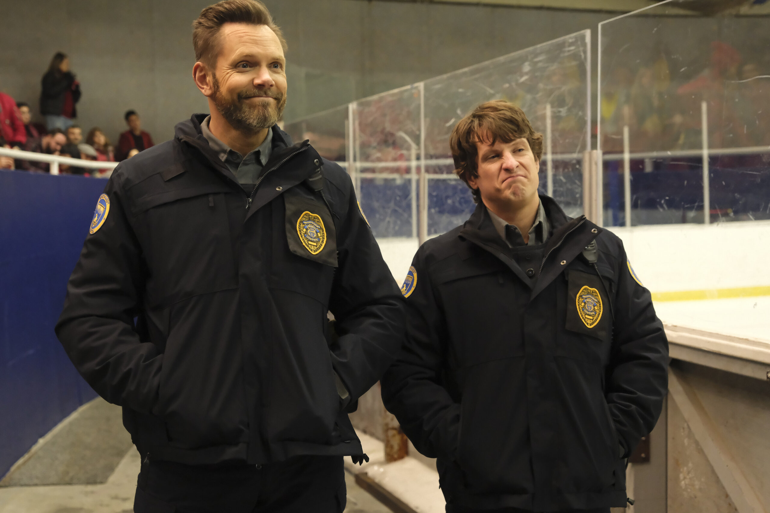 Animal Control Season 2 Episode 6, "Bunnies and Veggies" -- JOEL MCHALE, MICHAEL ROWLAND