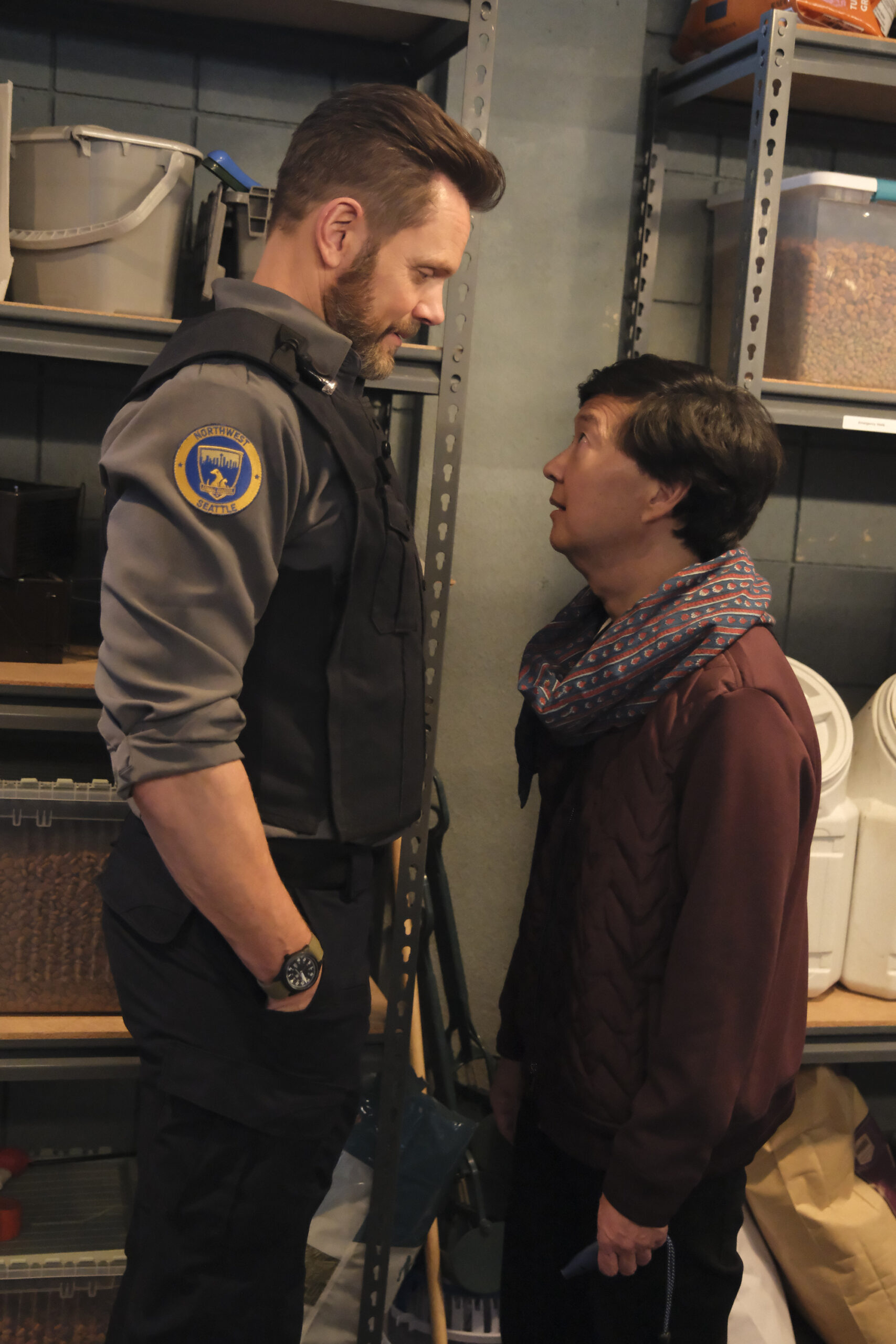 Animal Control Season 2 Episode 5, "Dogs and Chickens" -- JOEL MCHALE, KEN JEONG