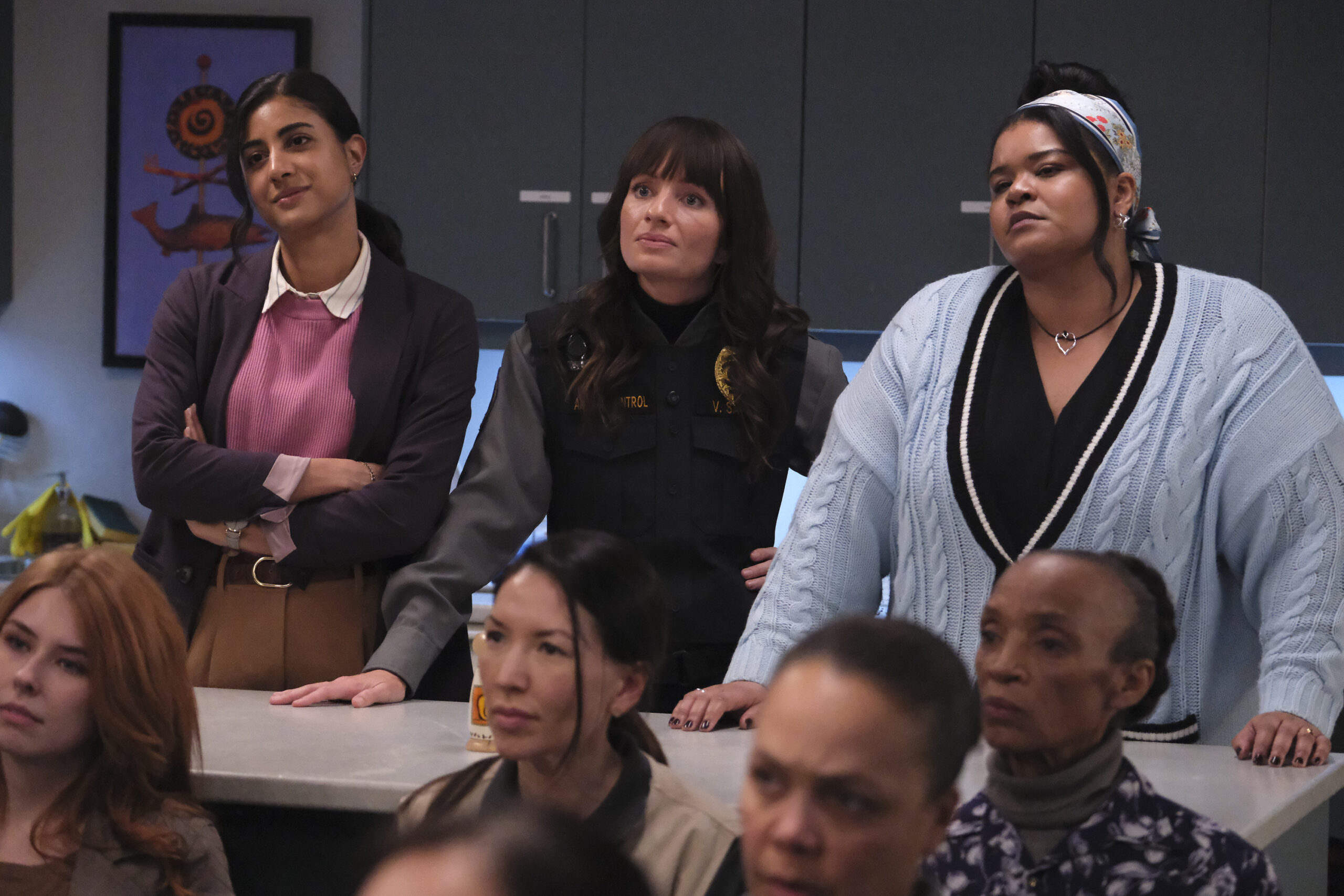 Animal Control Season 2 Episode 5, "Dogs and Chickens" -- VELLA LOVELL, GRACE PALMER, KRYSTAL SMITH