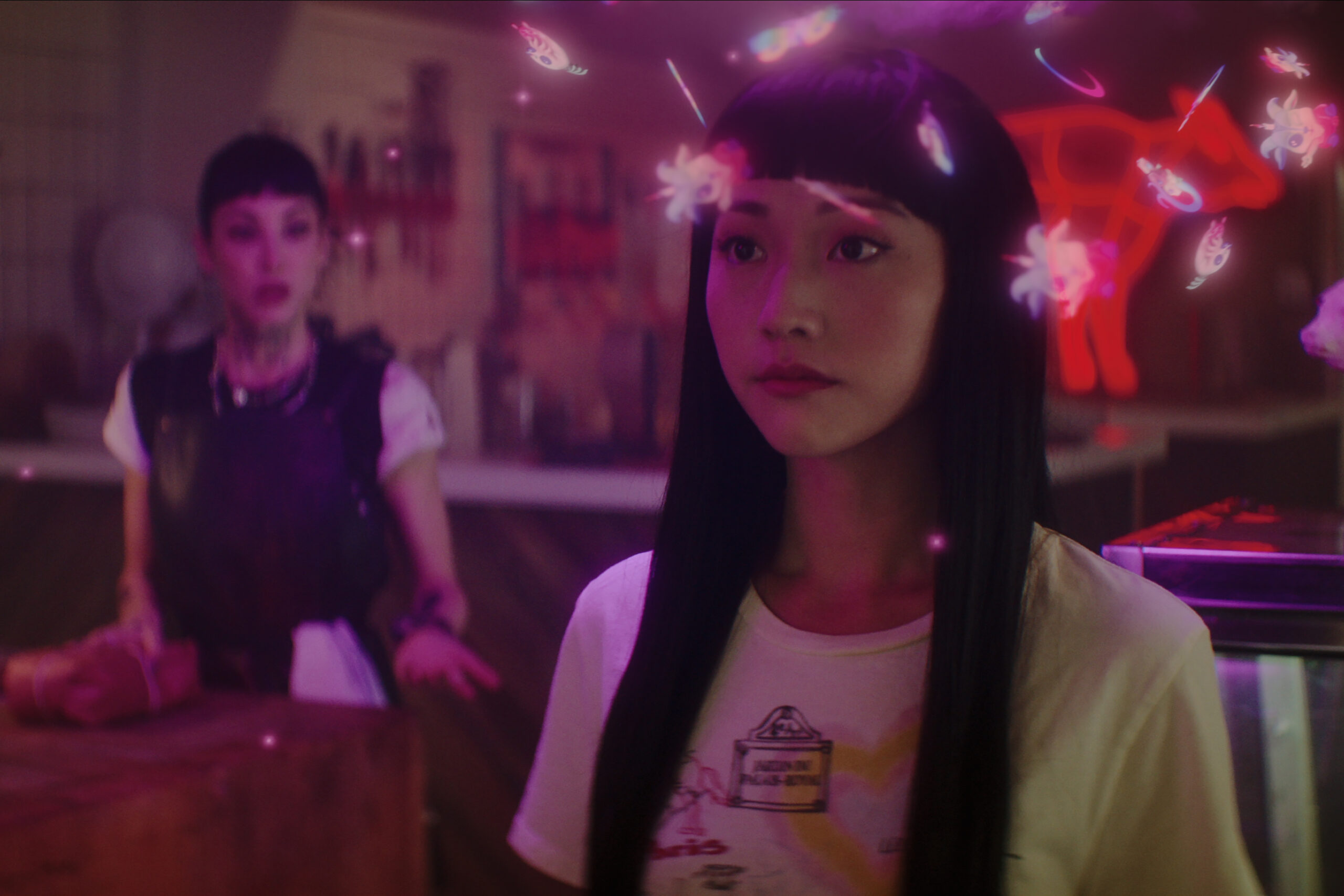 DEAD BOY DETECTIVES (2023) | Tell-Tale TV DEAD BOY DETECTIVES. (L to R) Briana Cuoco as Jenny Green and Yuyu Kitamura as Niko Sasaki in episode 2 of DEAD BOY DETECTIVES.