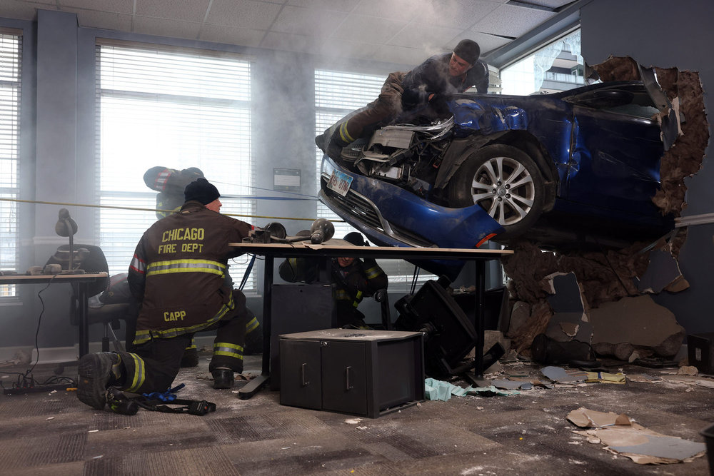 Preview — Chicago Fire Season 12 Episode 10 Squad Responds to a Unique Accident (Photos)