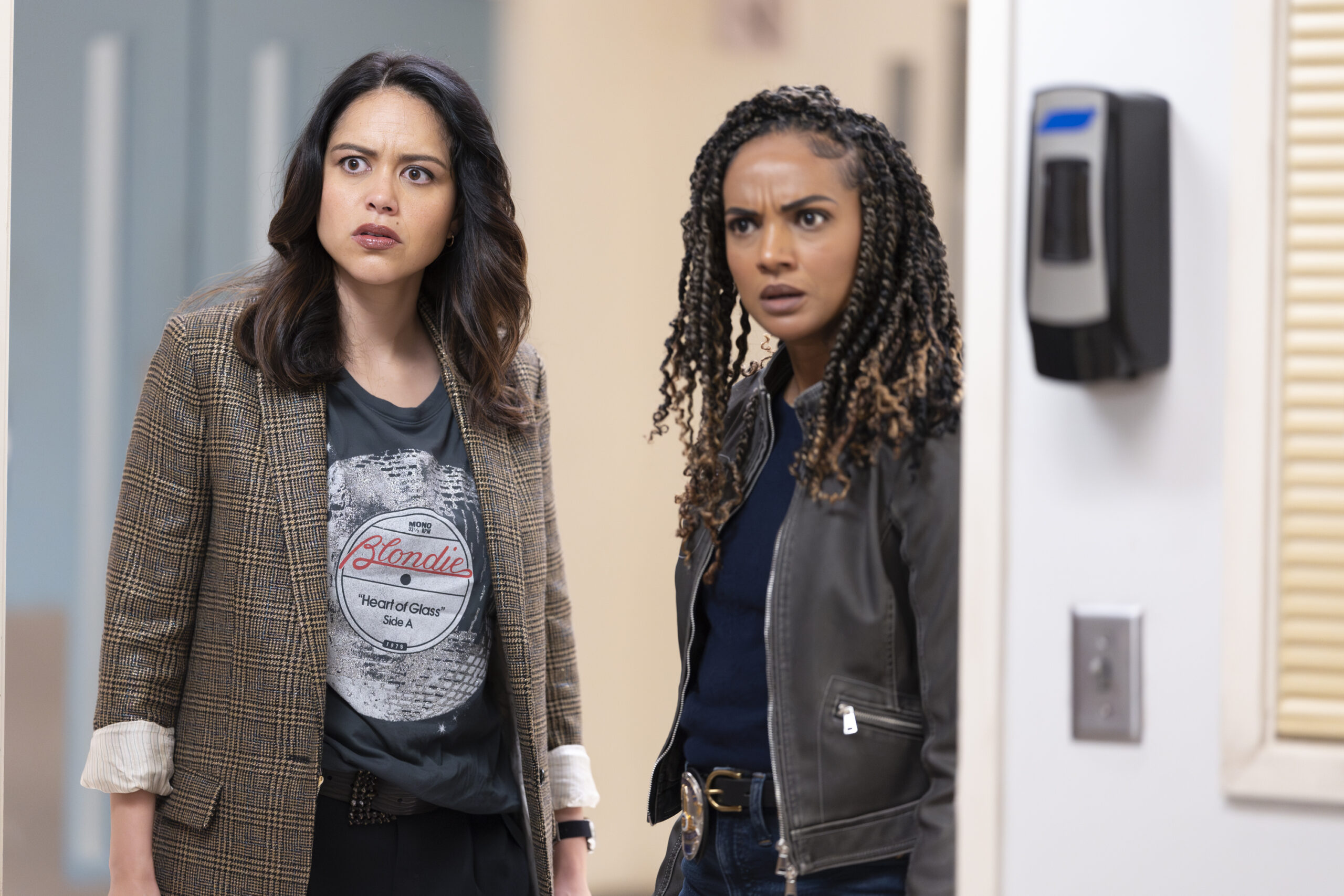 The Rookie Season 6 Episode 8, "Punch Card" -- ALYSSA DIAZ, MEKIA COX
