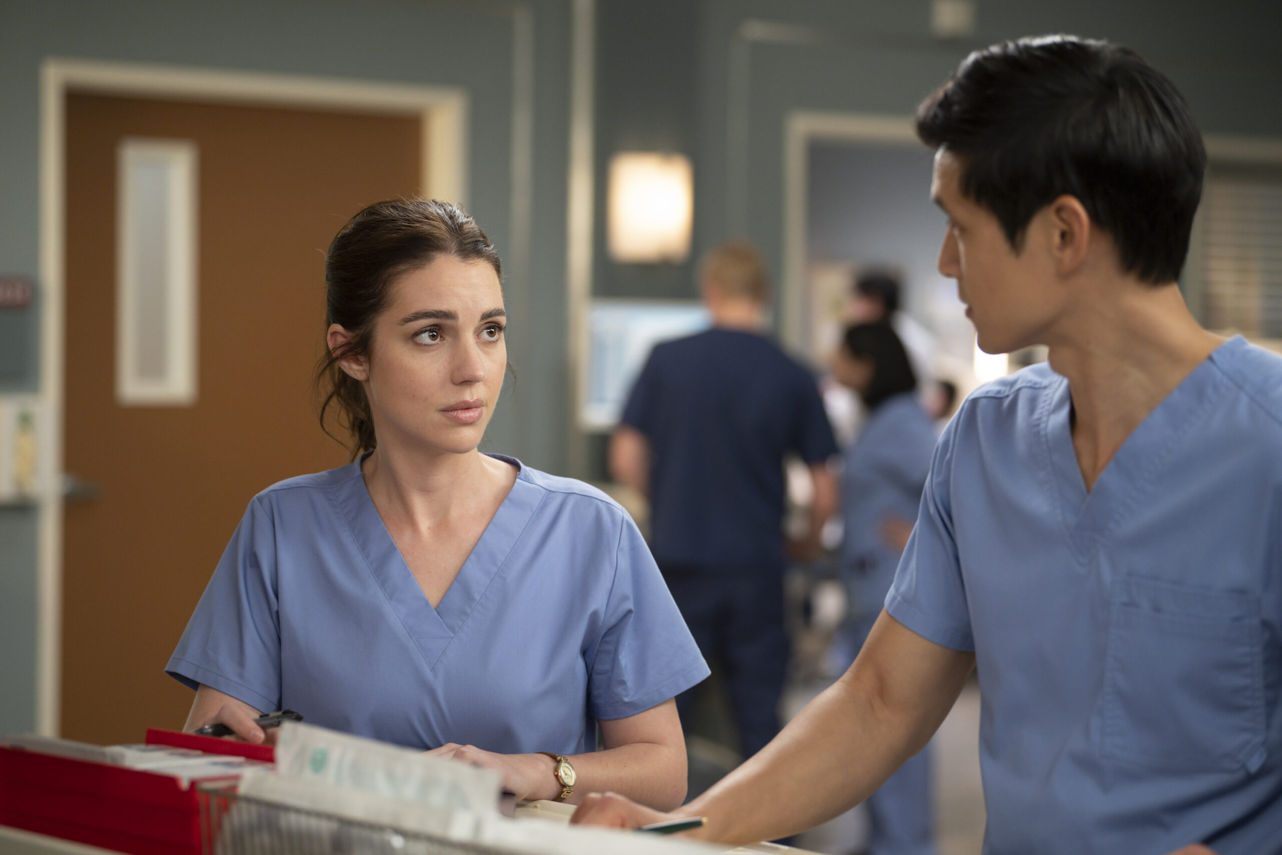 Grey's Anatomy Season 20 Episode - She Used to Be Mine - ADELAIDE KANE, HARRY SHUM JR.