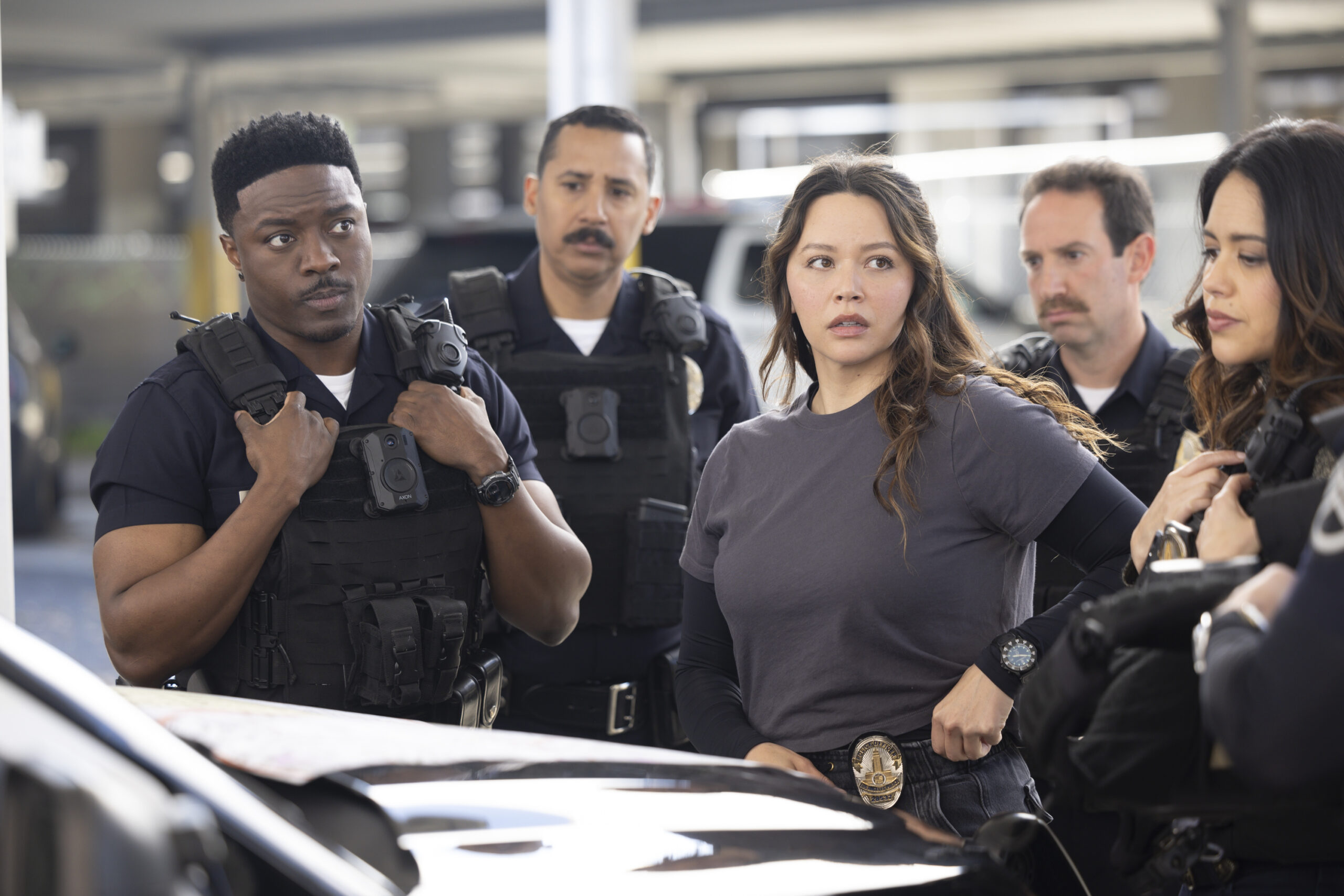 The Rookie Season 6 Episode 10, "Escape Plan" -- TRU VALENTINO, MELISSA O'NEIL, ALYSSA DIAZ | Tell-Tale TV The Rookie Season 6 Episode 10, "Escape Plan" -- TRU VALENTINO, MELISSA O'NEIL, ALYSSA DIAZ