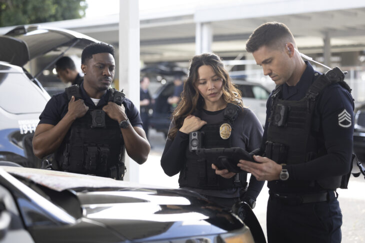 The Rookie Season 6 Episode 10, "Escape Plan" -- TRU VALENTINO, MELISSA O'NEIL, ERIC WINTER | Tell-Tale TV The Rookie Season 6 Episode 10, "Escape Plan" -- TRU VALENTINO, MELISSA O'NEIL, ERIC WINTER Preview — The Rookie Season 6 Episode 10: The Two-Part Season Finale Concludes