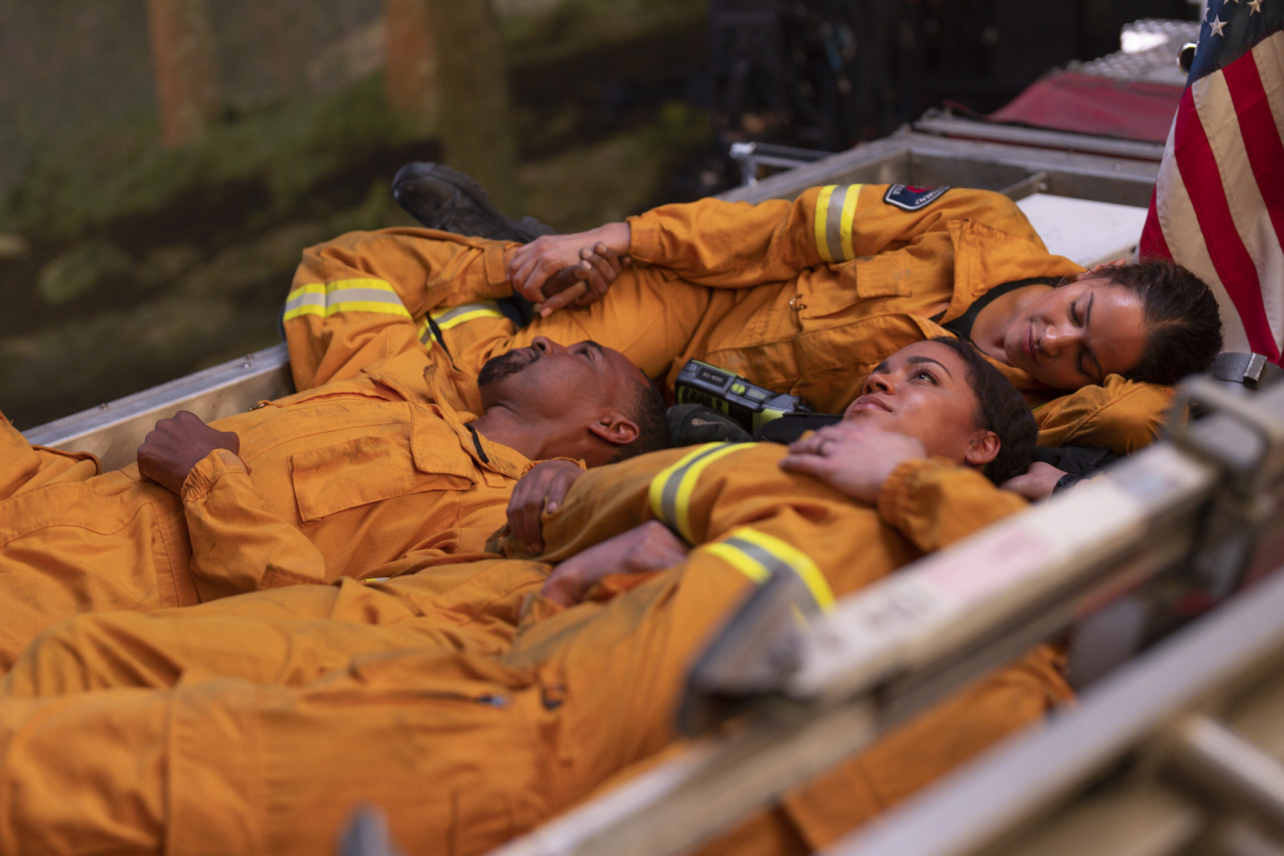 Station 19 Season 7 Episode 9, "How Am I Supposed To Live Without You" -- JASON WINSTON GEORGE, BARRETT DOSS, JAINA LEE ORTIZ | Tell-Tale TV Station 19 Season 7 Episode 9, "How Am I Supposed To Live Without You" -- JASON WINSTON GEORGE, BARRETT DOSS, JAINA LEE ORTIZ