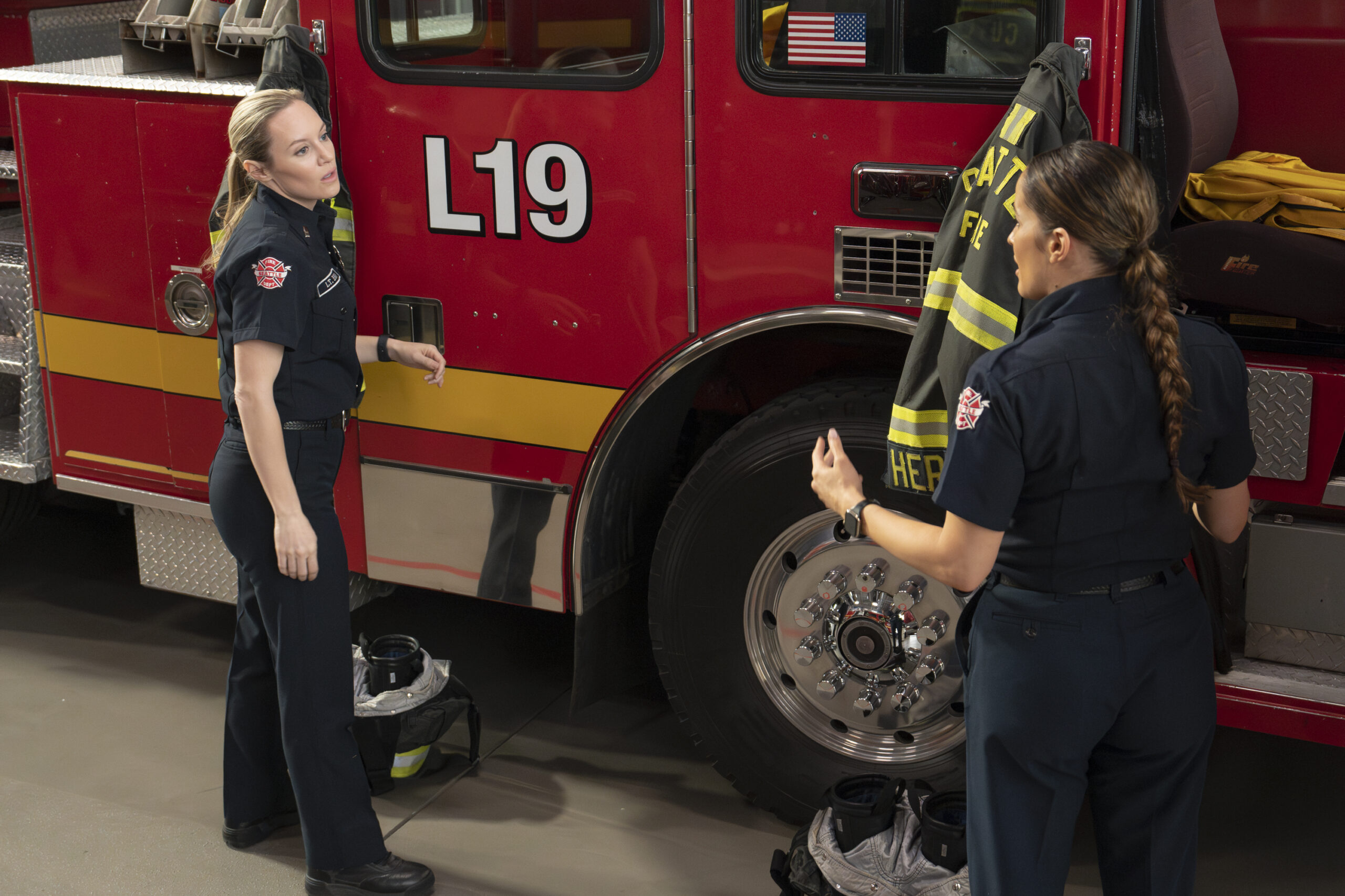 Station 19 Season 7 Episode 9, "How Am I Supposed To Live Without You" -- DANIELLE SAVRE, JAINA LEE ORTIZ | Tell-Tale TV Station 19 Season 7 Episode 9, "How Am I Supposed To Live Without You" -- DANIELLE SAVRE, JAINA LEE ORTIZ
