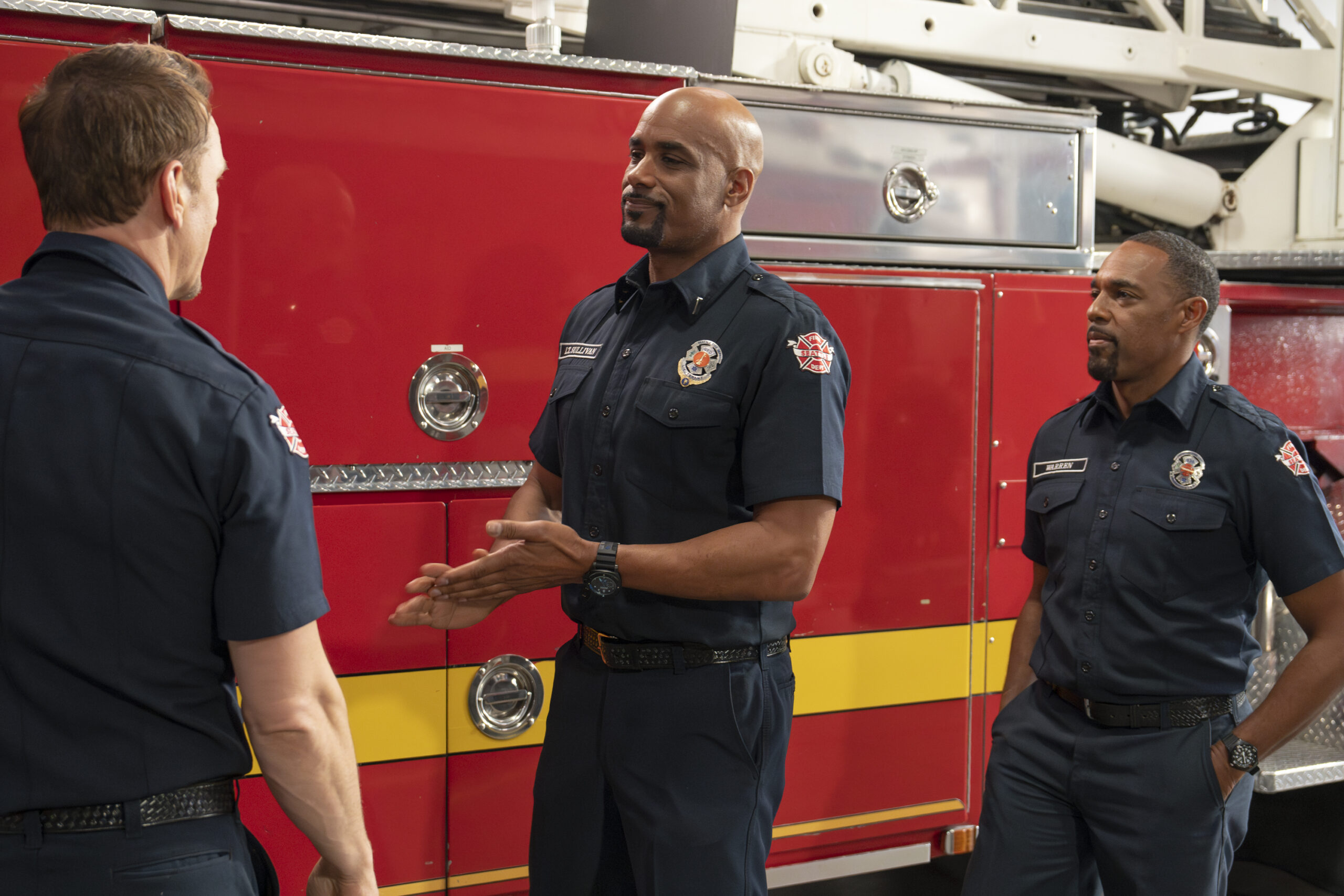 Station 19 Season 7 Episode 9, "How Am I Supposed To Live Without You" -- BORIS KODJOE, JASON WINSTON GEORGE | Tell-Tale TV Station 19 Season 7 Episode 9, "How Am I Supposed To Live Without You" -- BORIS KODJOE, JASON WINSTON GEORGE