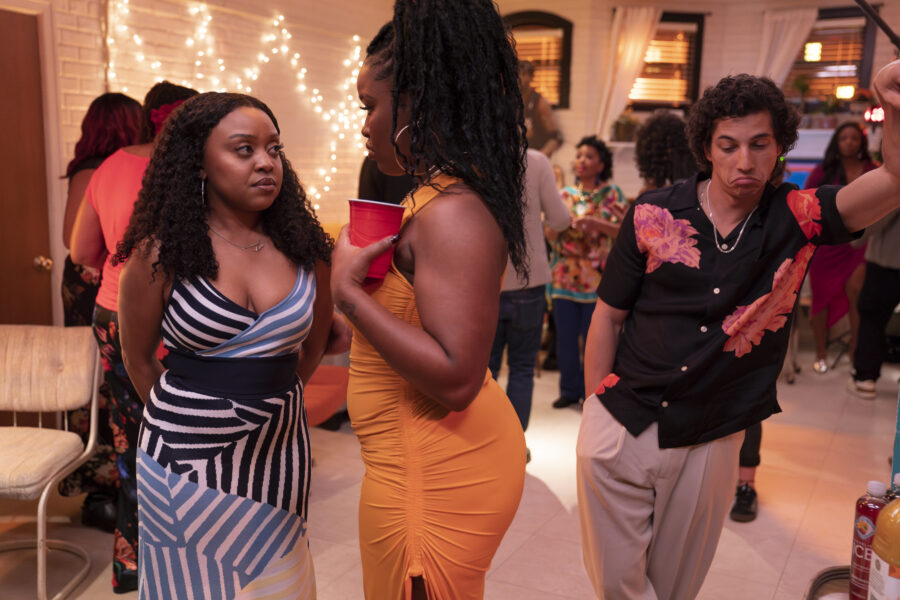 QUINTA BRUNSON, COURTNEY TAYLOR, BENJAMIN NORRIS | Tell-Tale TV QUINTA BRUNSON, COURTNEY TAYLOR, BENJAMIN NORRIS