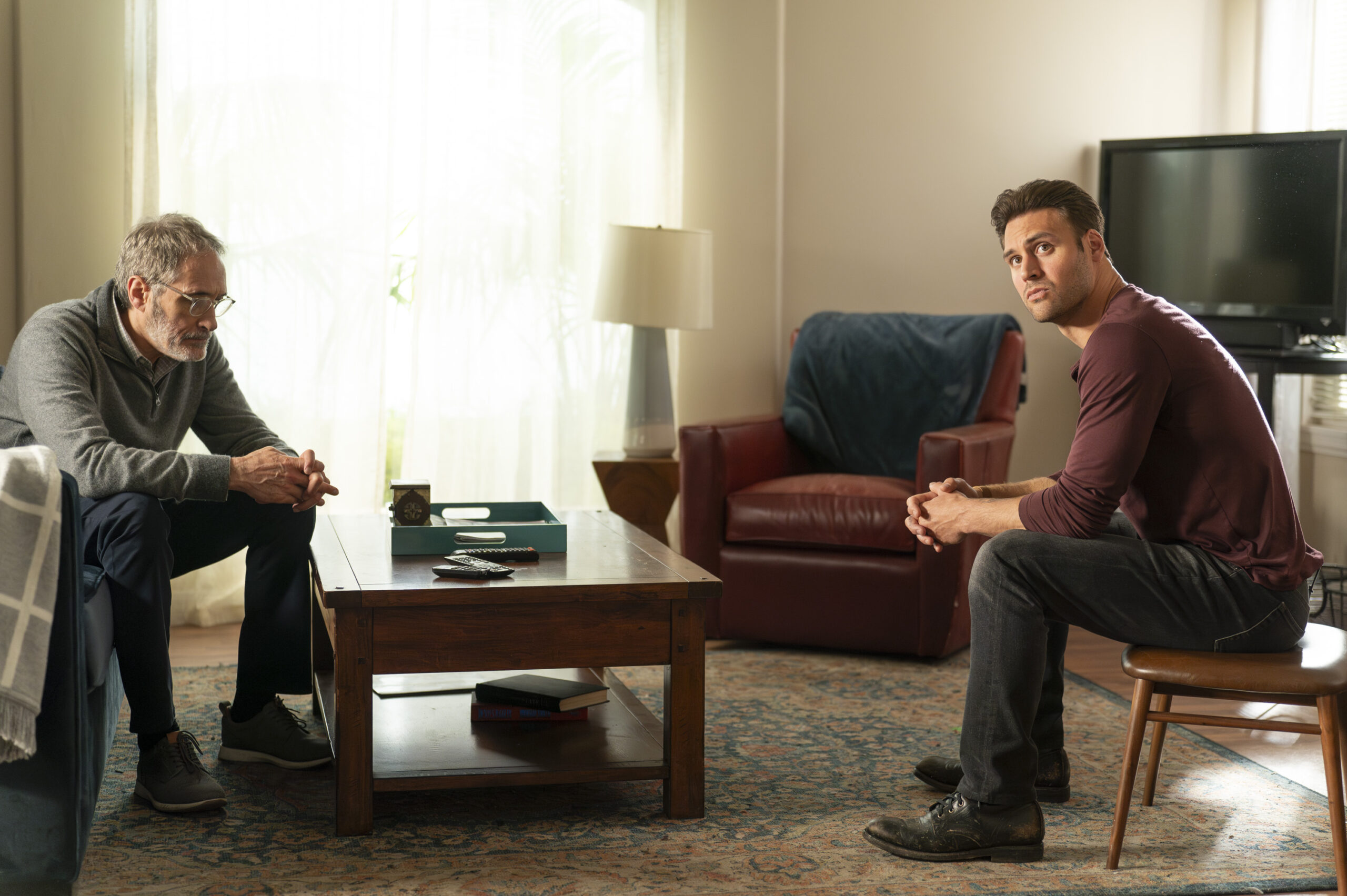 9-1-1 Season 7 Episode 10, "All Fall Down" -- GEORGE DELHOYO, RYAN GUZMAN | Tell-Tale TV 9-1-1 Season 7 Episode 10, "All Fall Down" -- GEORGE DELHOYO, RYAN GUZMAN