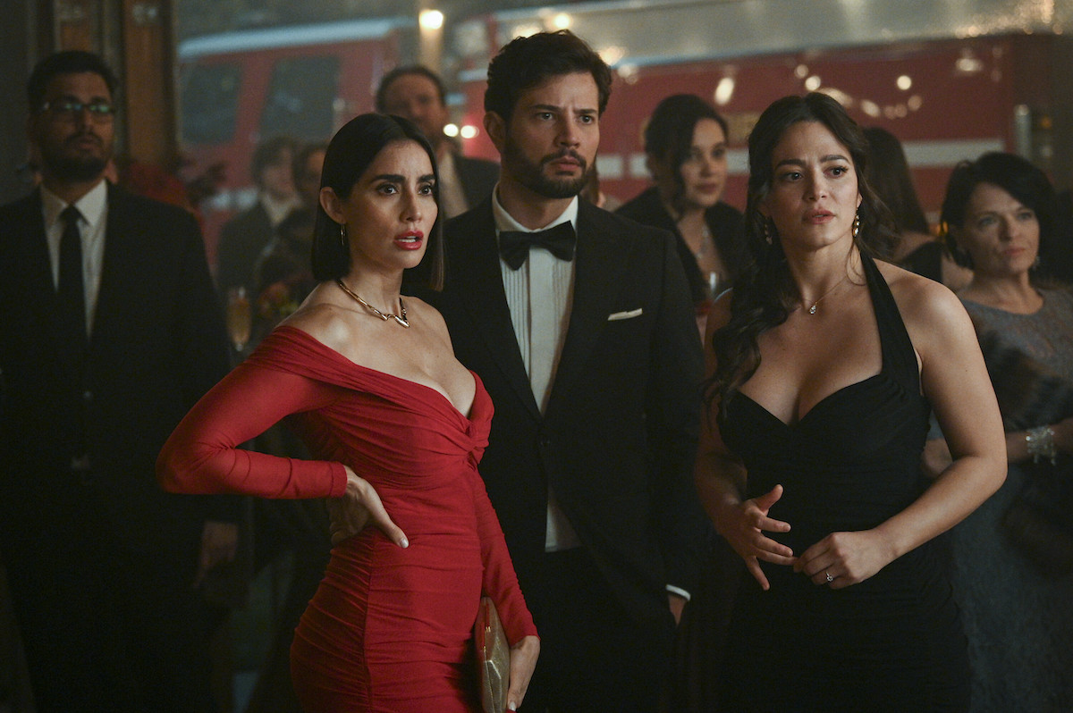 Fire Country Season 2 Episode 8 It's Not Over Paola Nunez as roberta, Rafael De La Fuente as Diego Moreno, and Stephanie Arcila as Gabriela Perez