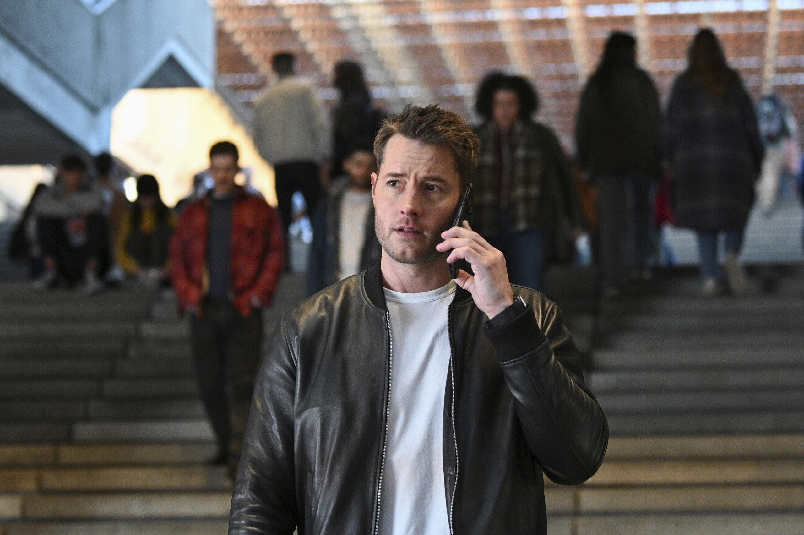 Justin Hartley as Colter - Tracker Season 1 Episode 11 - Beyond the Campus Walls