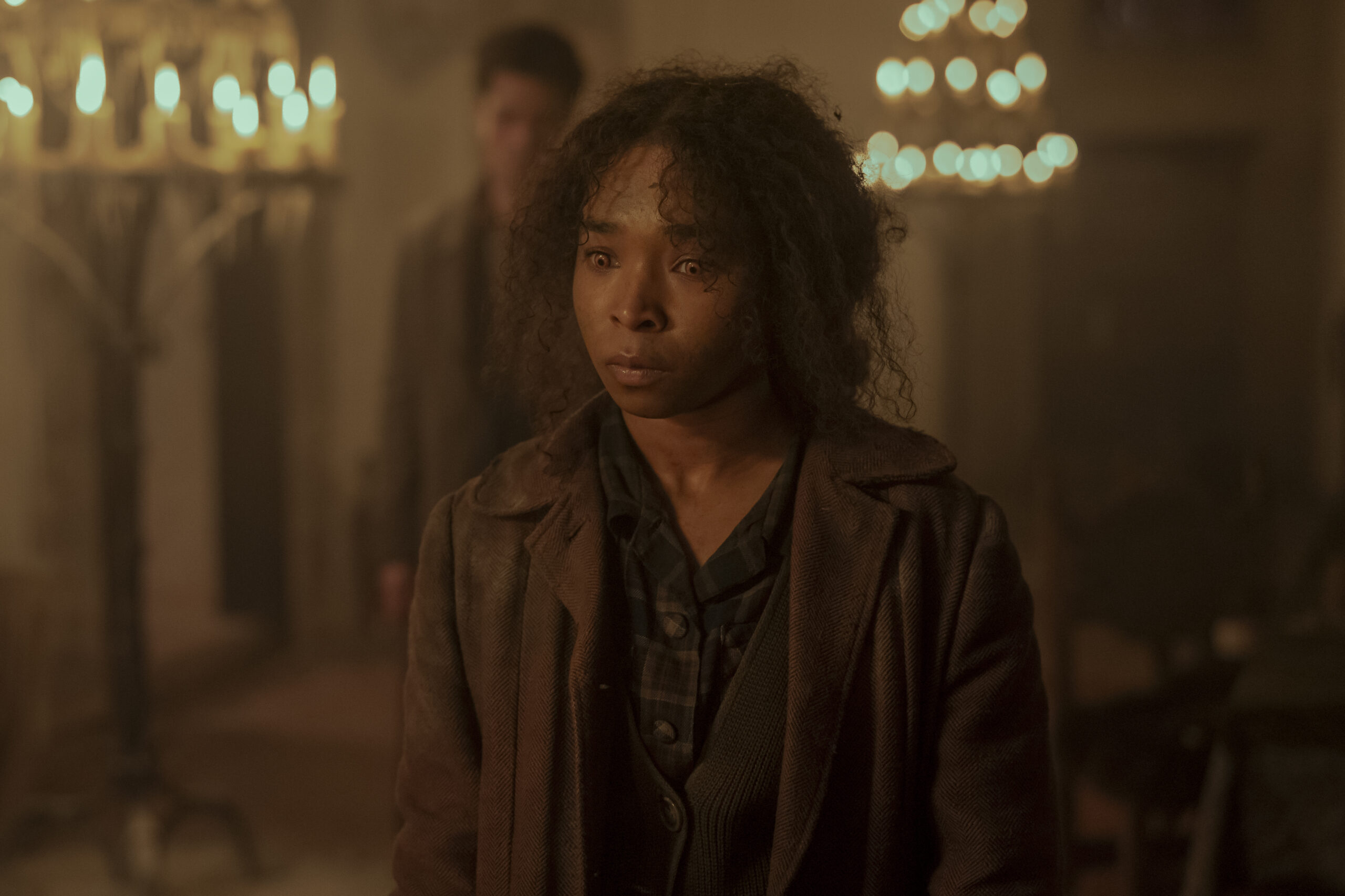 Delainey Hayles as Claudia - Interview with the Vampire Season 2, Episode 1 | Tell-Tale TV Delainey Hayles as Claudia - Interview with the Vampire Season 2, Episode 1