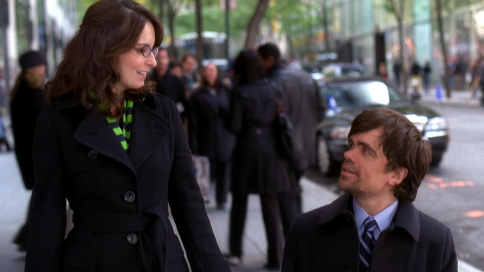 30 Rock Tina Fey and Peter Dinklage 