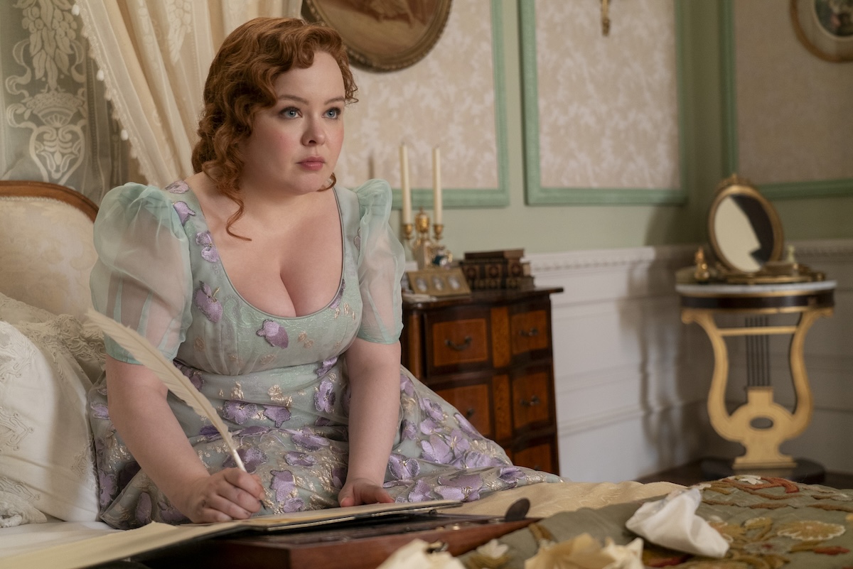 BRIDGERTON Season 3 Episode 6 | Tell-Tale TV BRIDGERTON Season 3 Episode 6 Nicola Coughlan as Penelope Featherington