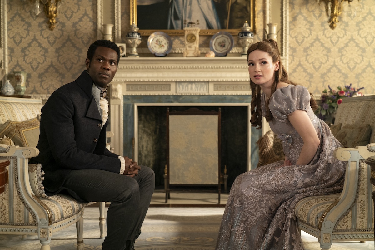 BRIDGERTON Season 3 Episode 6 | Tell-Tale TV BRIDGERTON Season 3 Episode 6 Victor Alli as John Stirling, Hannah Dodd as Francesca Bridgerton