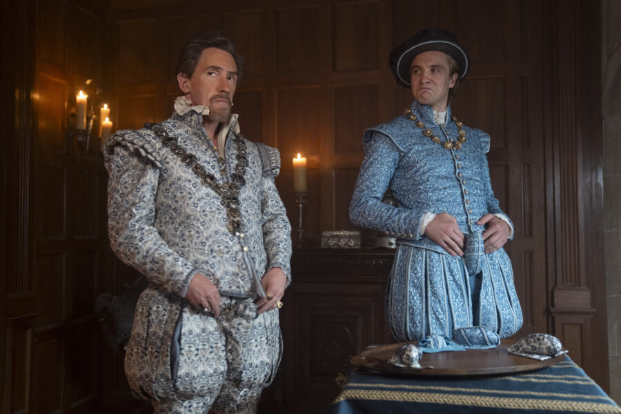 My Lady Jane | Tell-Tale TV Rob Brydon as Lord Dudley and Henry Ashton as Stan Dudley - My Lady Jane