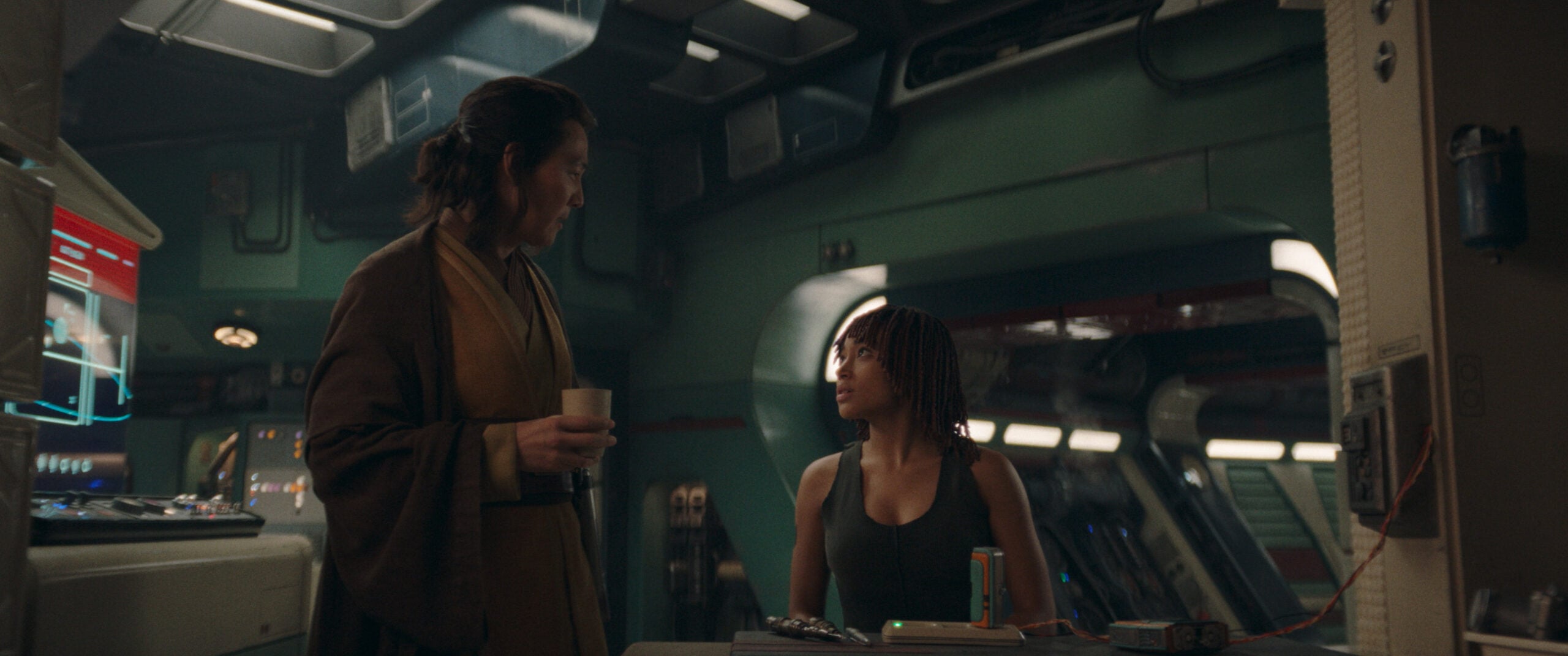 THE ACOLYTE - Master Sol (Lee Jung-jae) and Osha (Amandla Stenberg)