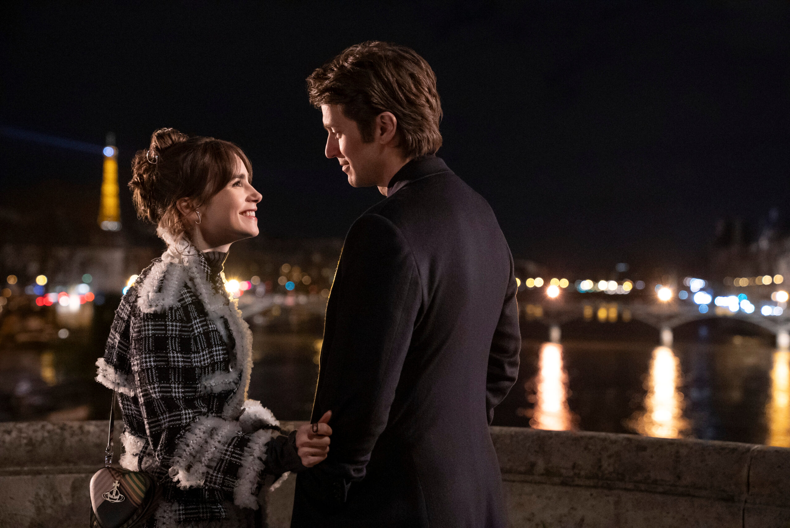 Emily in Paris Season 4 Episode 5 - Lily Collins as Emily, Lucas Bravo as Gabriel | Tell-Tale TV Emily in Paris Season 4 Episode 5 - Lily Collins as Emily, Lucas Bravo as Gabriel